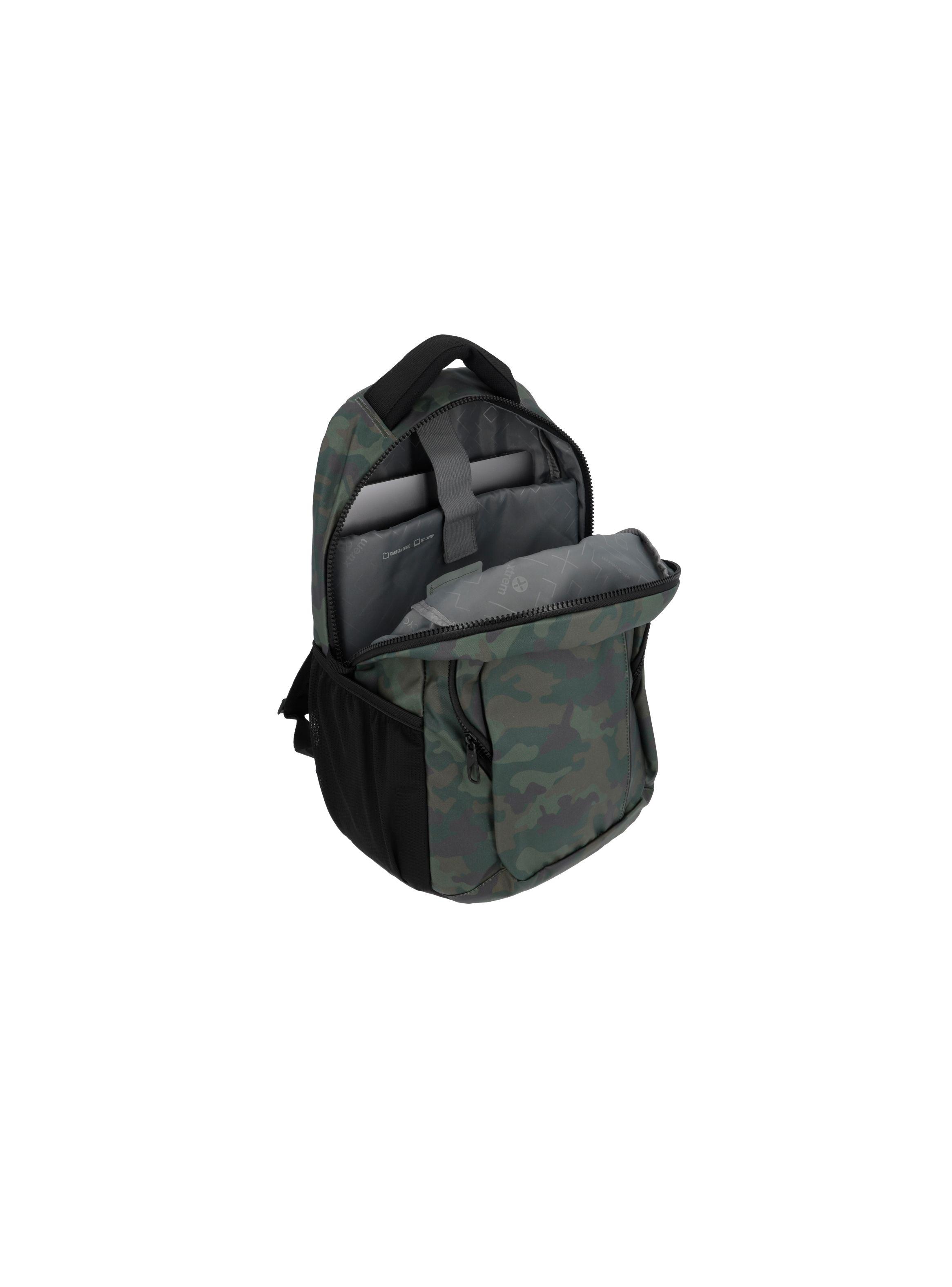 Mochila Notebook Xtrem Atomik 4XT Verde 16"-3
