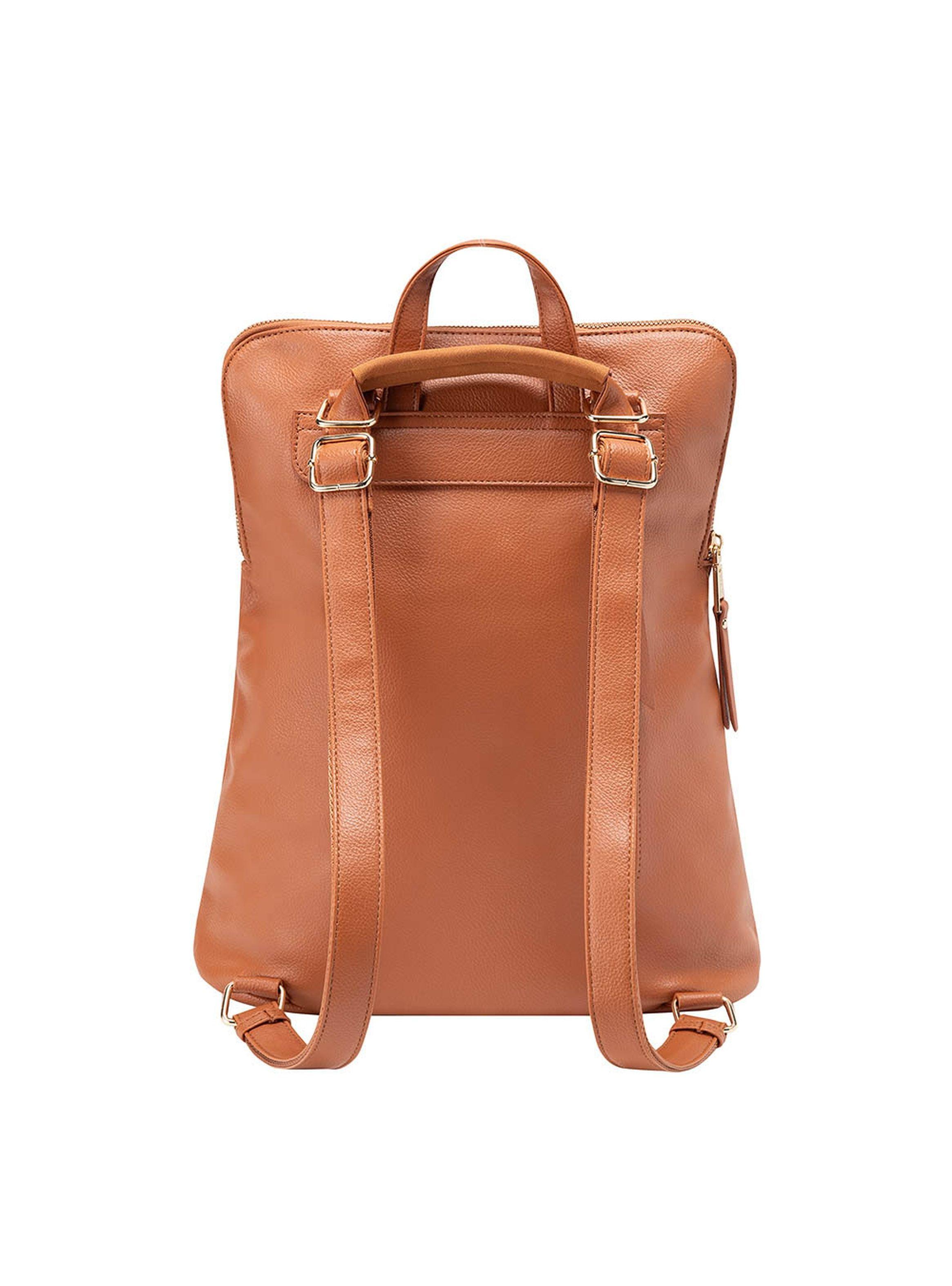 Mochila Notebook Secret Lourdes FW24 Café 14"-2