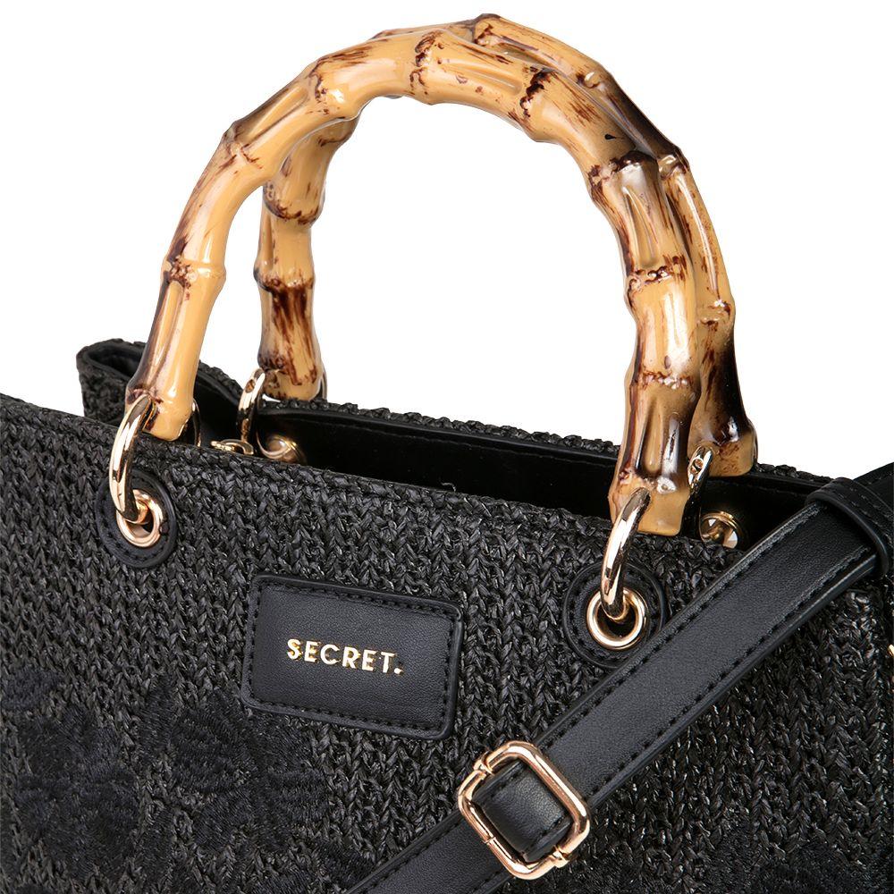Bandolera Secret Marruecos Negro M-4