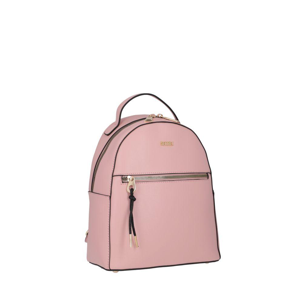 Mochila Virginia Casual Rosado Secret M-1