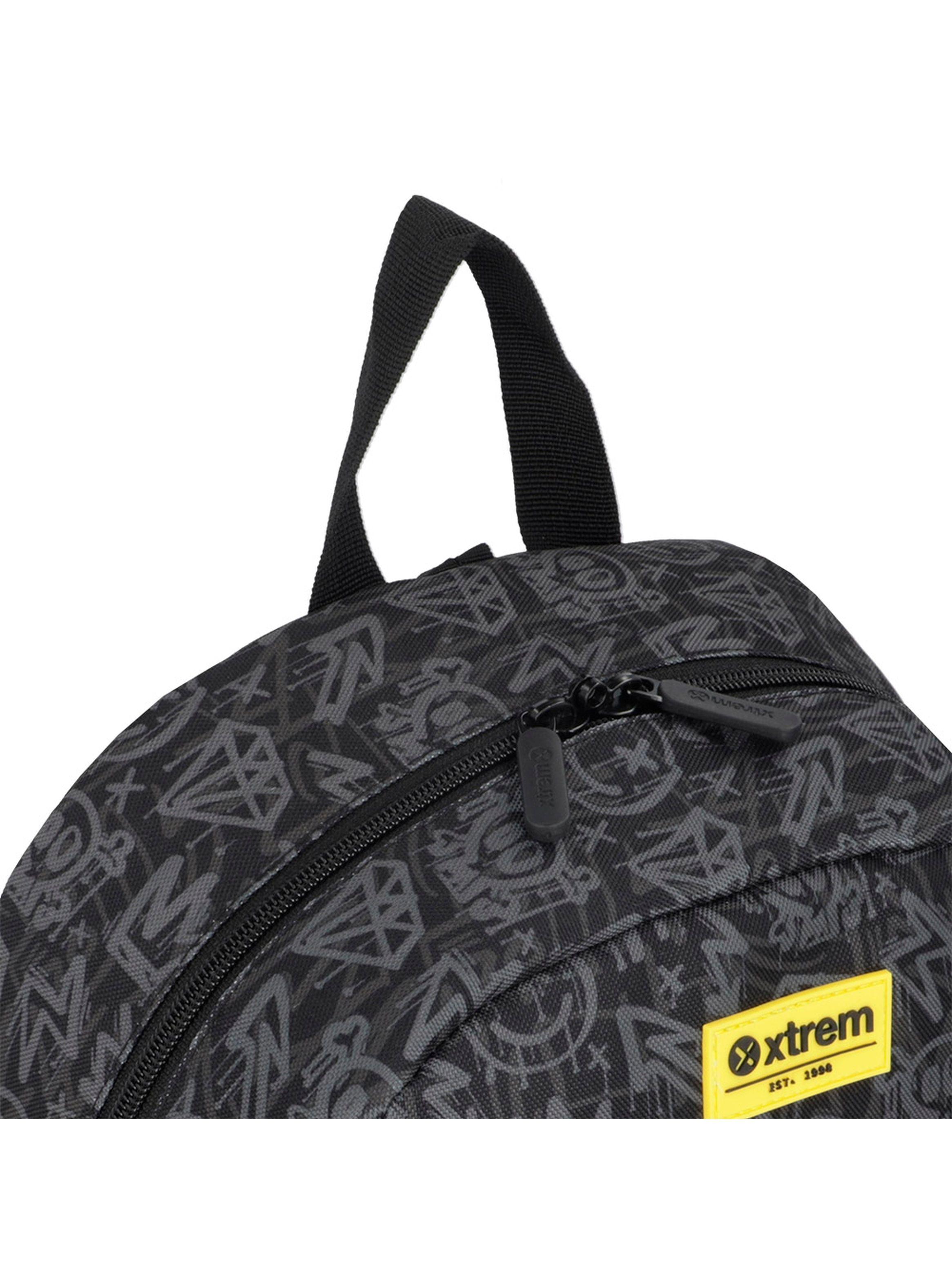 Multipack 5XT Mochila Niño Xtrem Graffiti Negro-7
