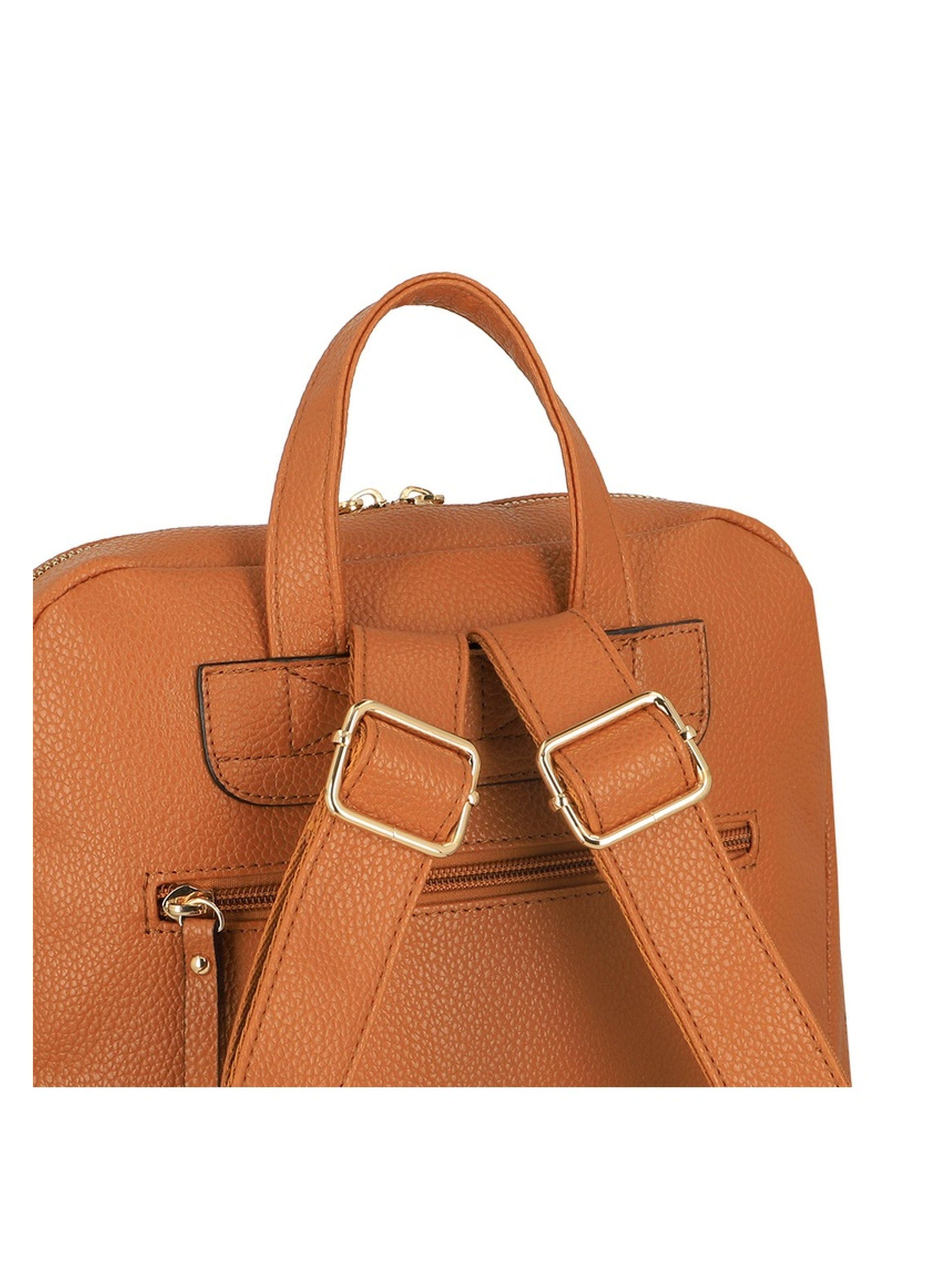Mochila Notebook Secret Riga FW25 Café Medio 14"-4