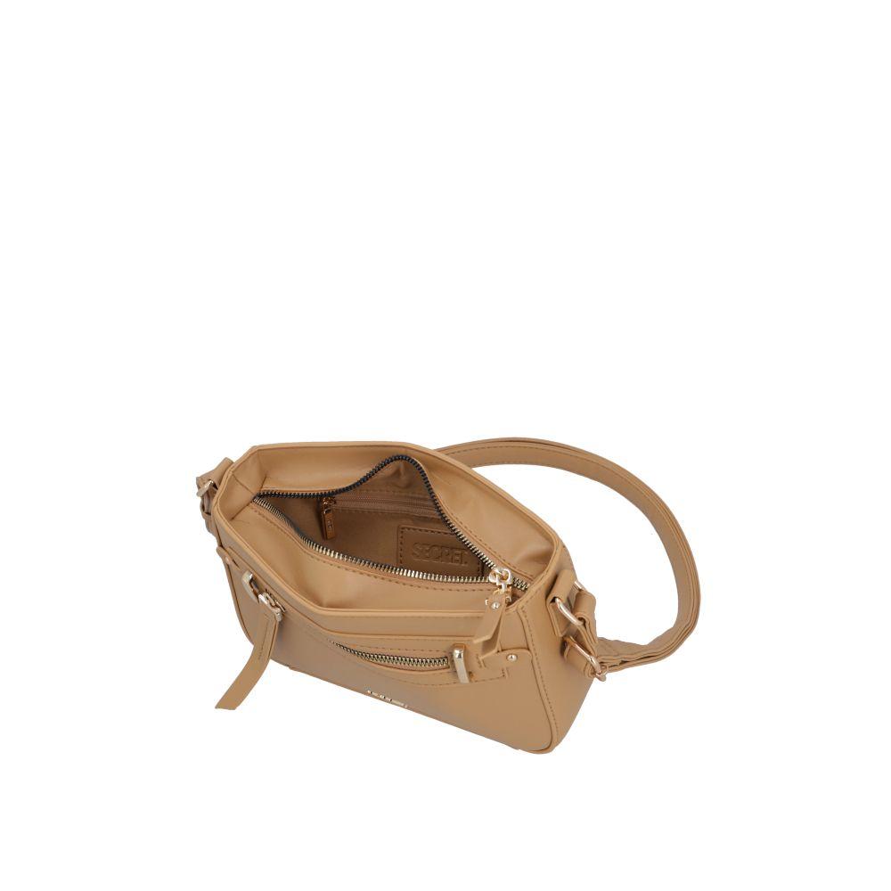 Cartera Capri Casual Tostado Secret S-3