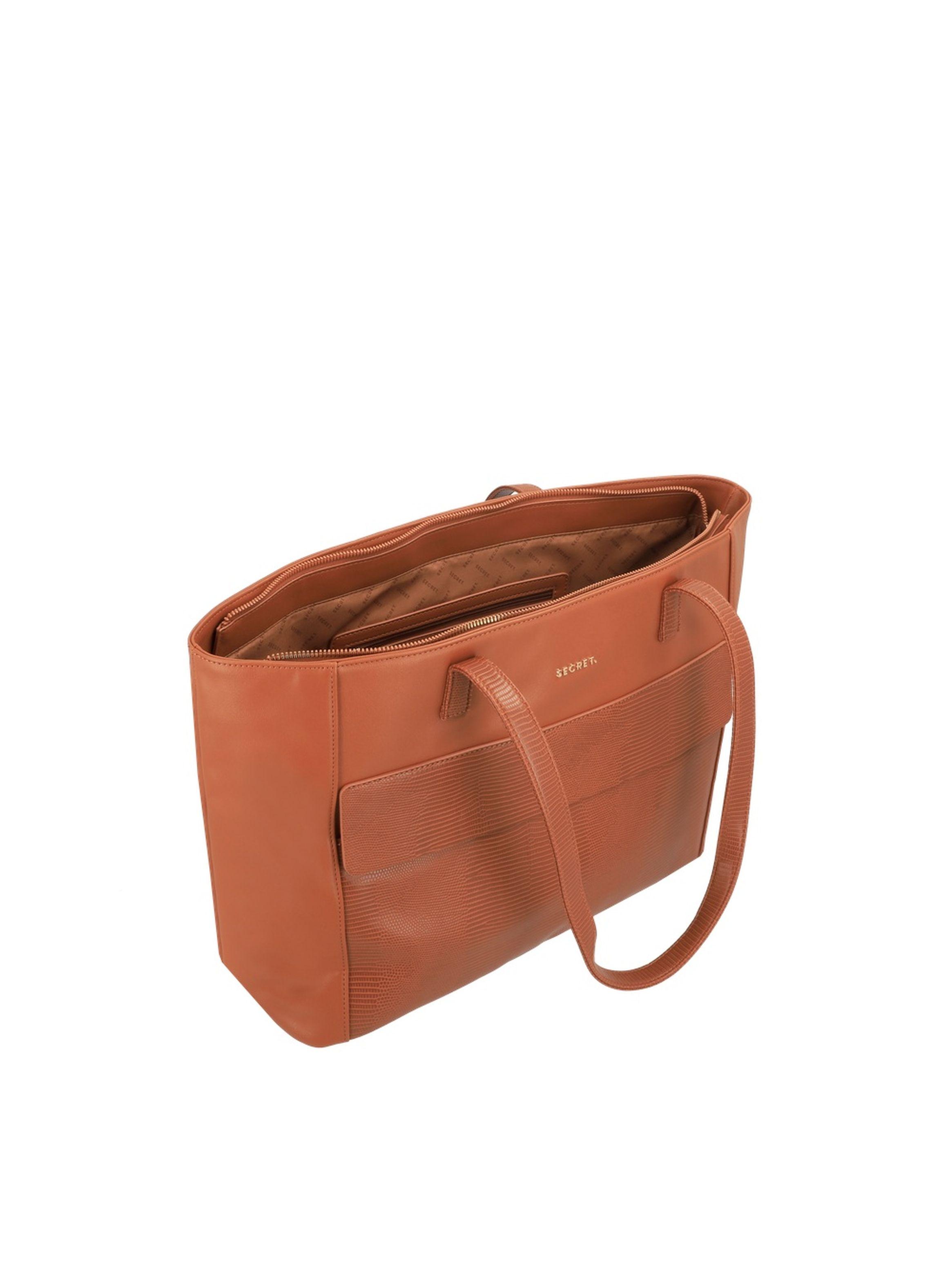 Cartera Tote Secret Provenza SC6 L Café-3