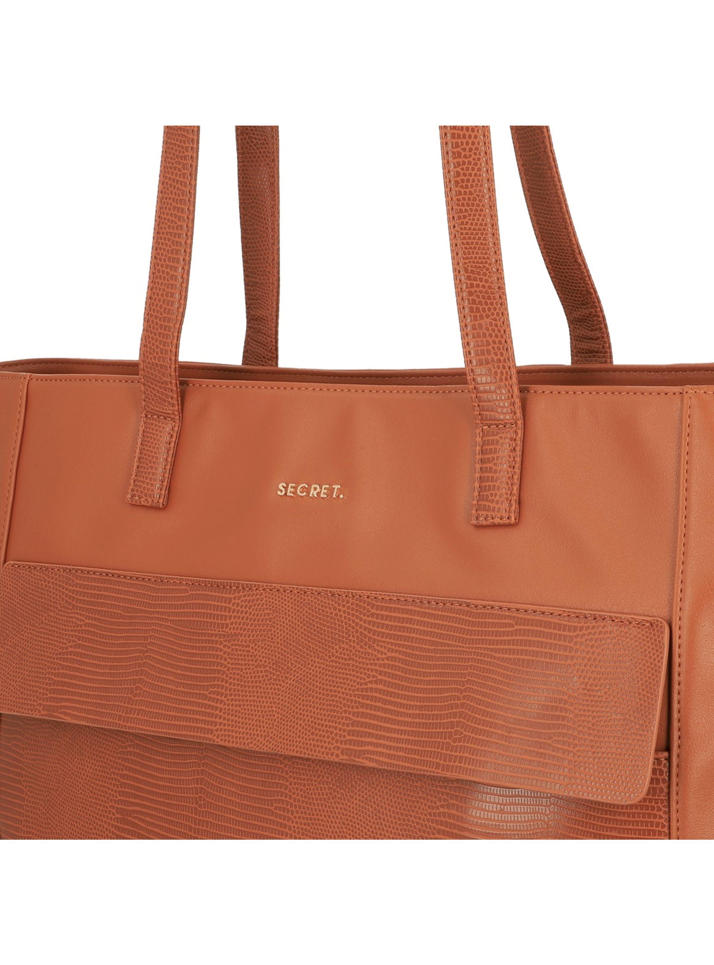 Cartera Tote Secret Provenza SC6 L Café-4