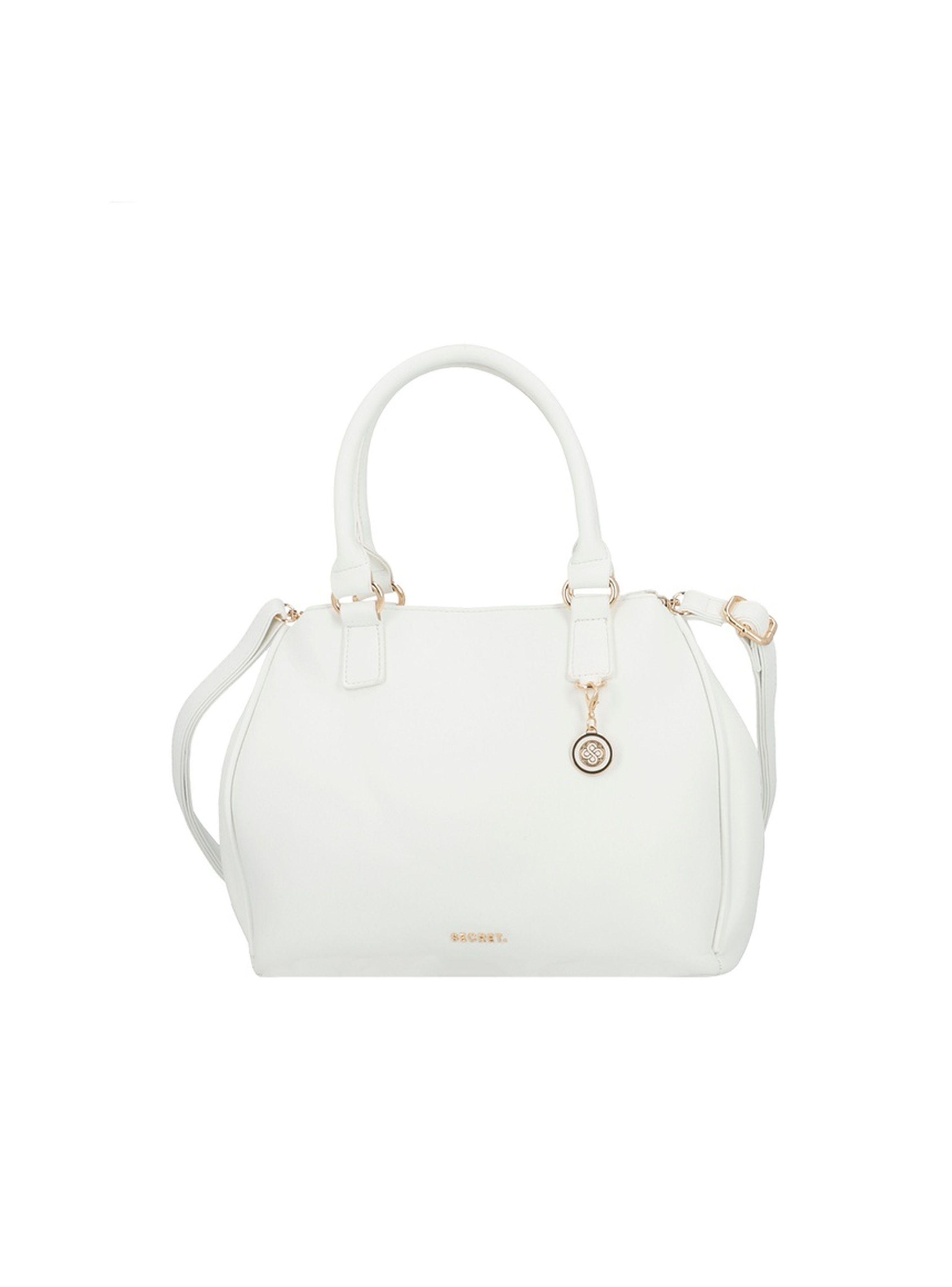 Cartera Tote Secret Milan SS25 M Blanco-0