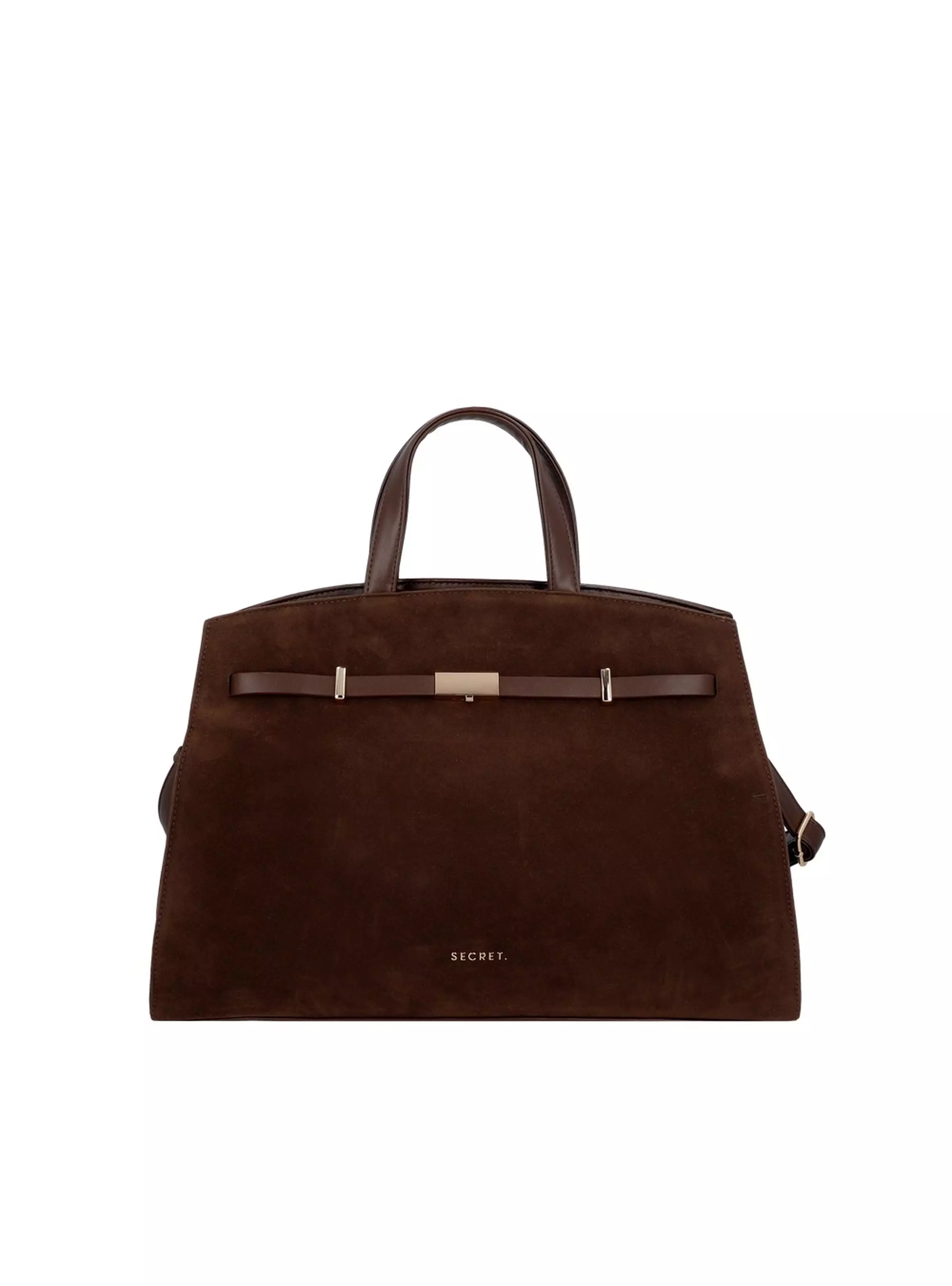 Cartera Tote Secret Etiopia SC7 Mediana Café-0