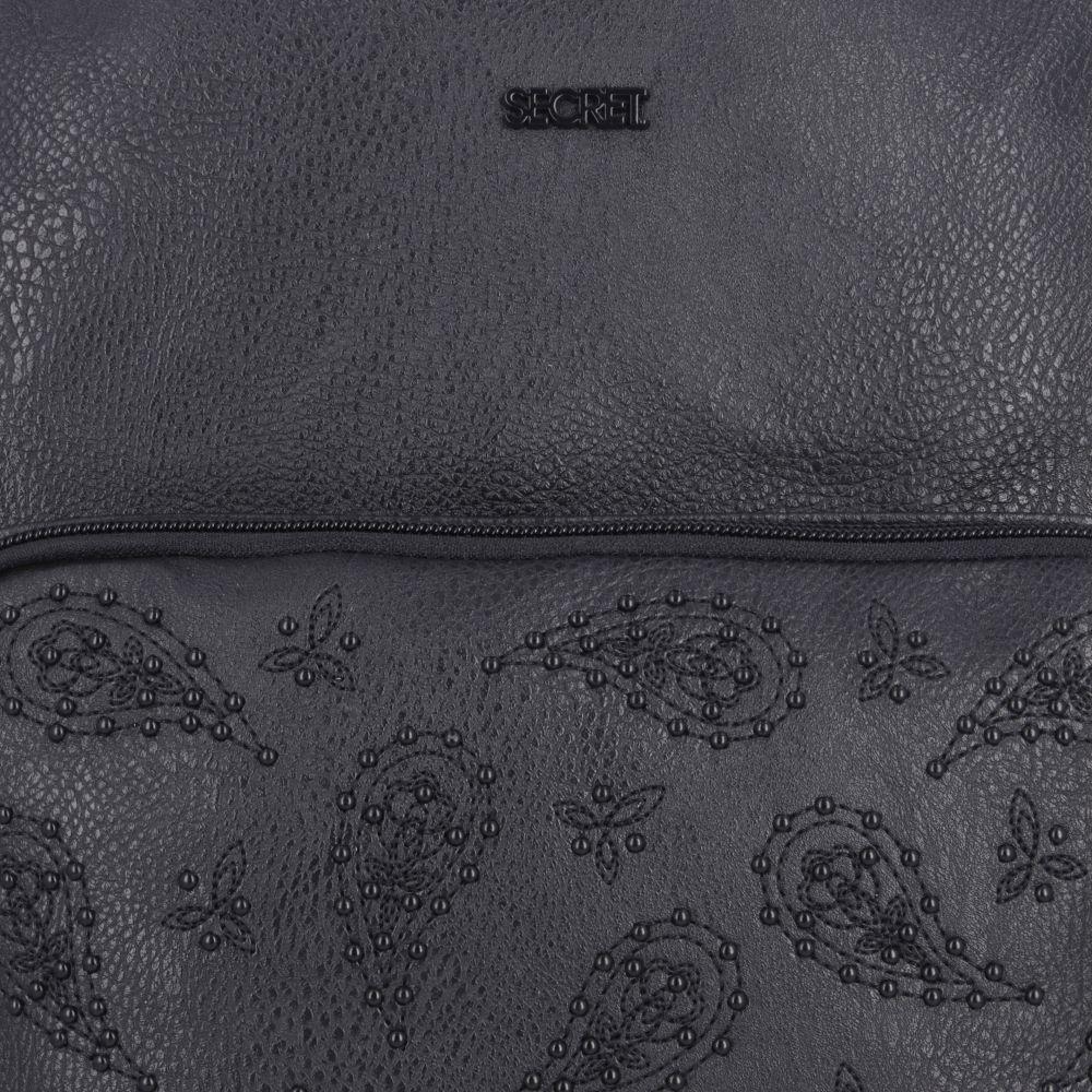 Mochila Oxford Casual Negro Secret M-7