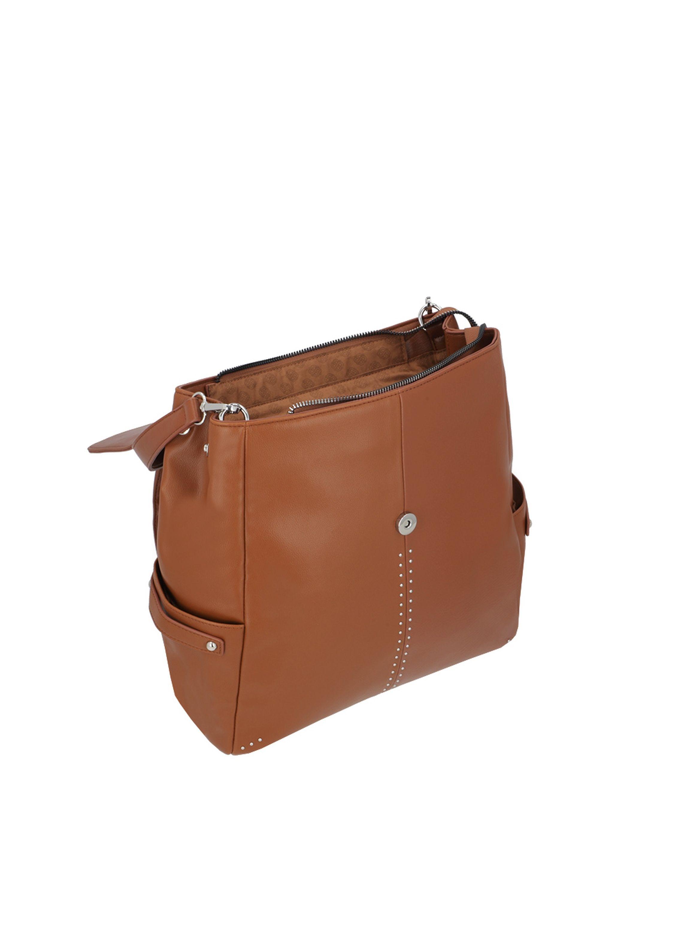 Mochila Secret España SS25 L Café Medio-3