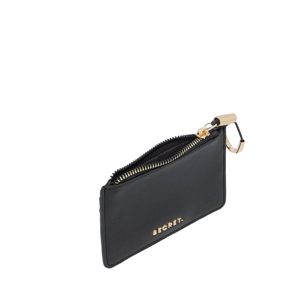 Monedero Virginia negro L-7
