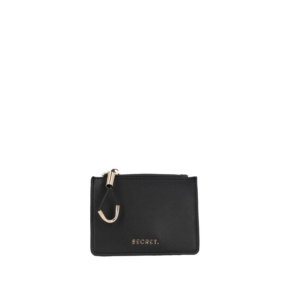 Monedero Virginia negro L-1