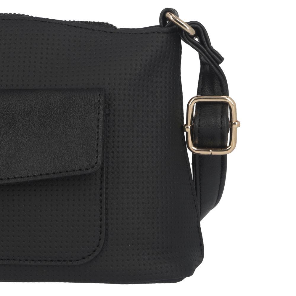 Cartera Parma Casual Negro Secret S-12