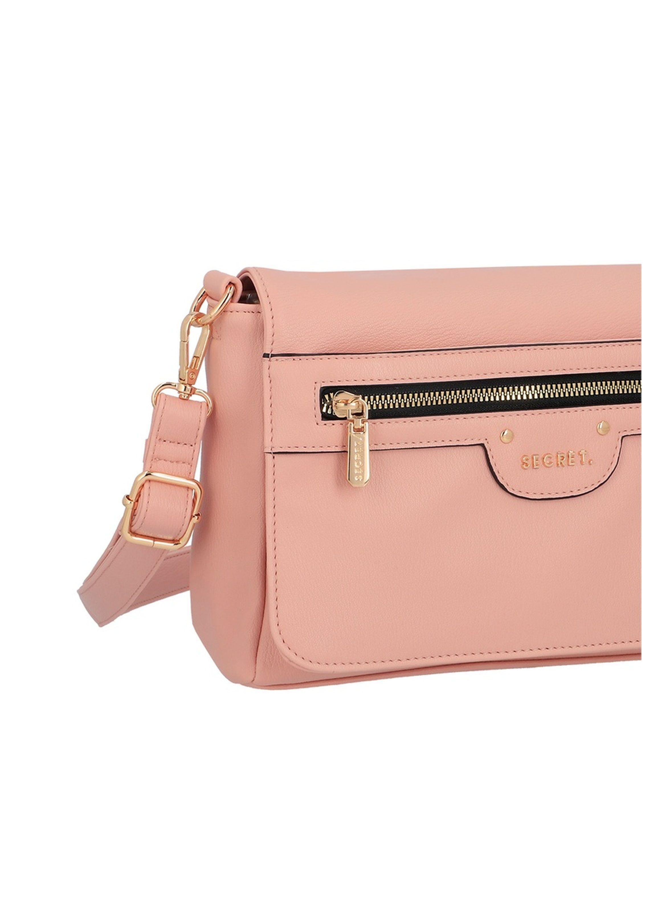 Bandolera Secret Lisse FW25 M Rosado-4