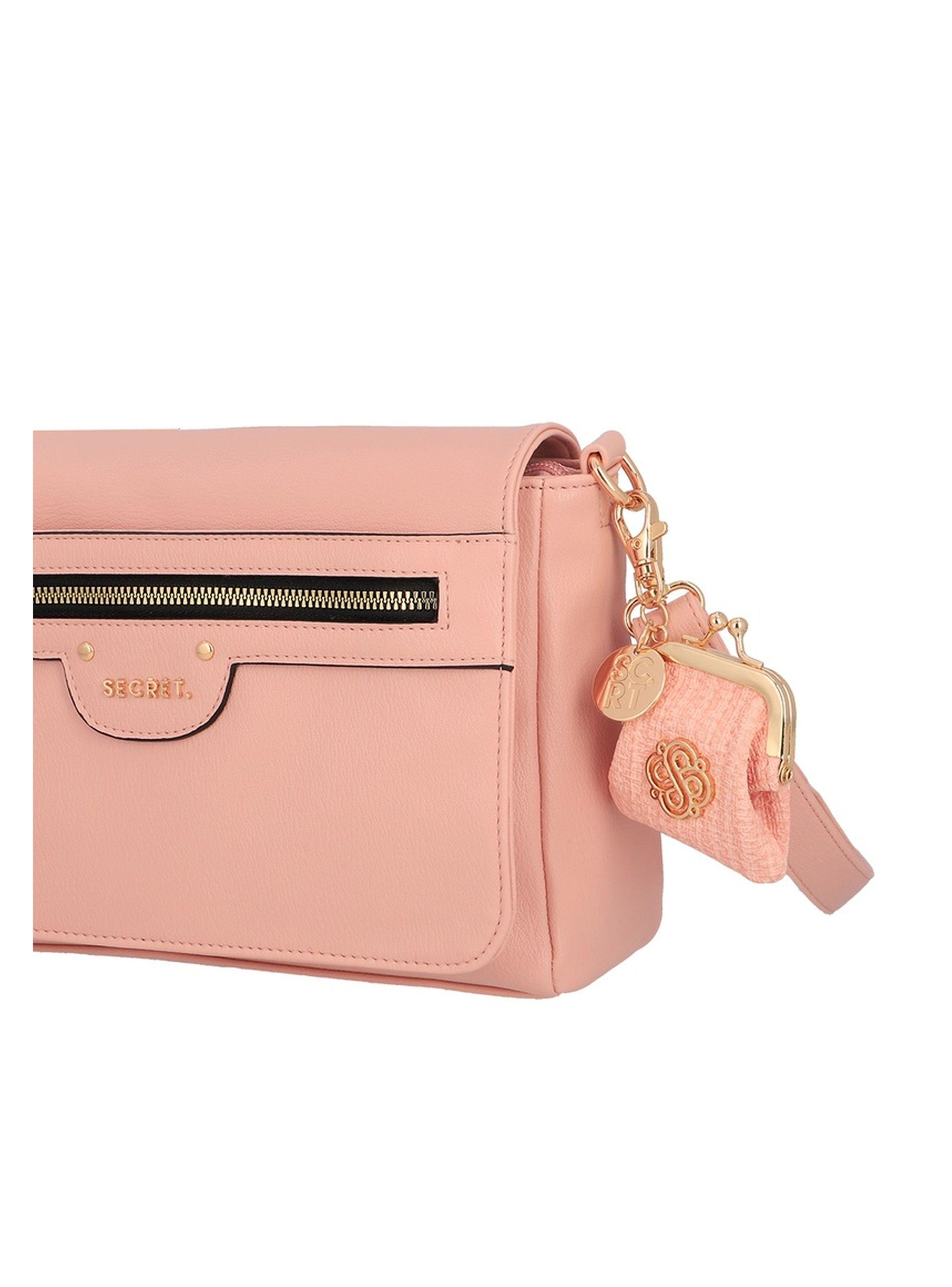 Bandolera Secret Lisse FW25 M Rosado-5