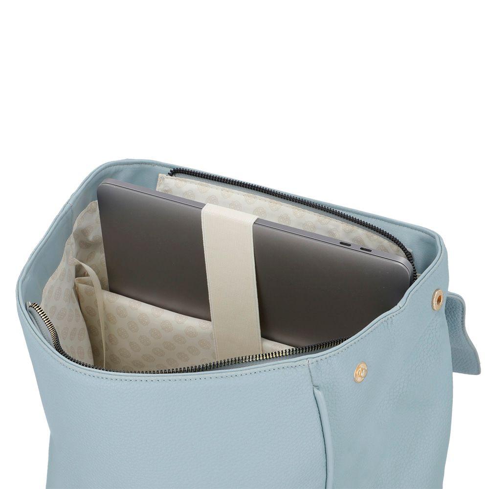Mochila para notebook Marsella celeste 14"-17