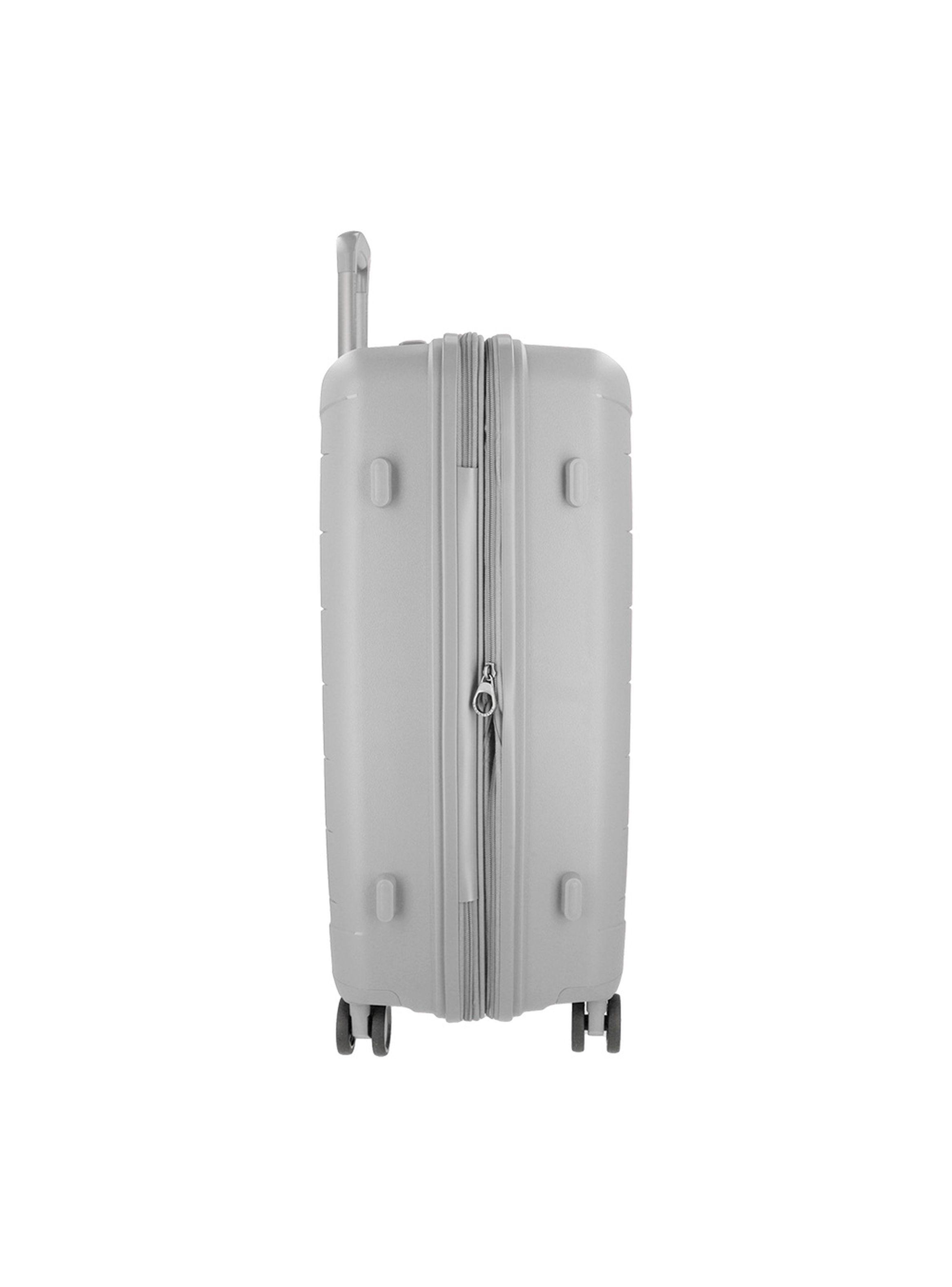 Maleta Grande Saxoline Moonstone Plateado-5