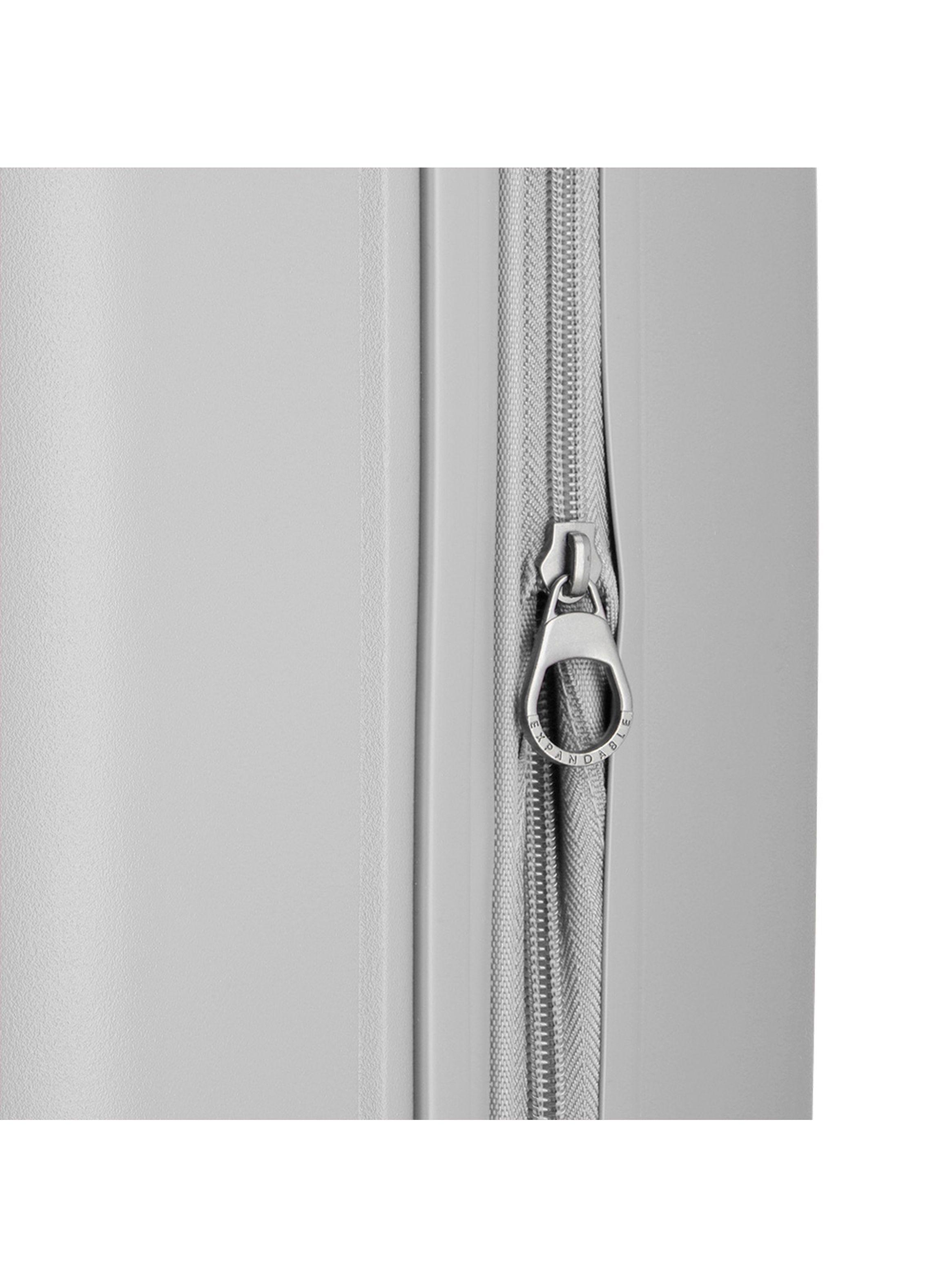 Maleta Grande Saxoline Moonstone Plateado-8