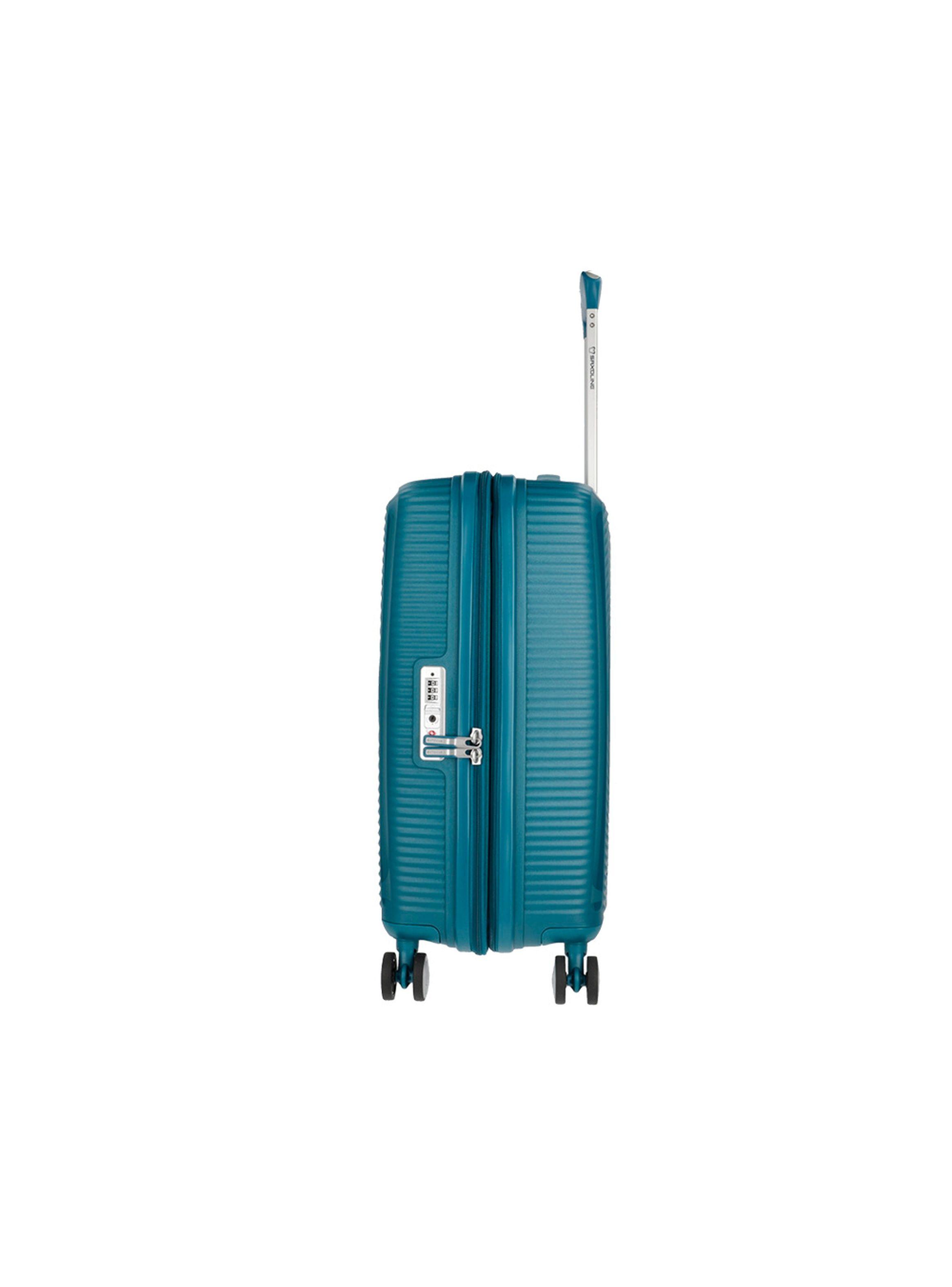 Maleta de Cabina Expandible Saxoline Disco Verde-4