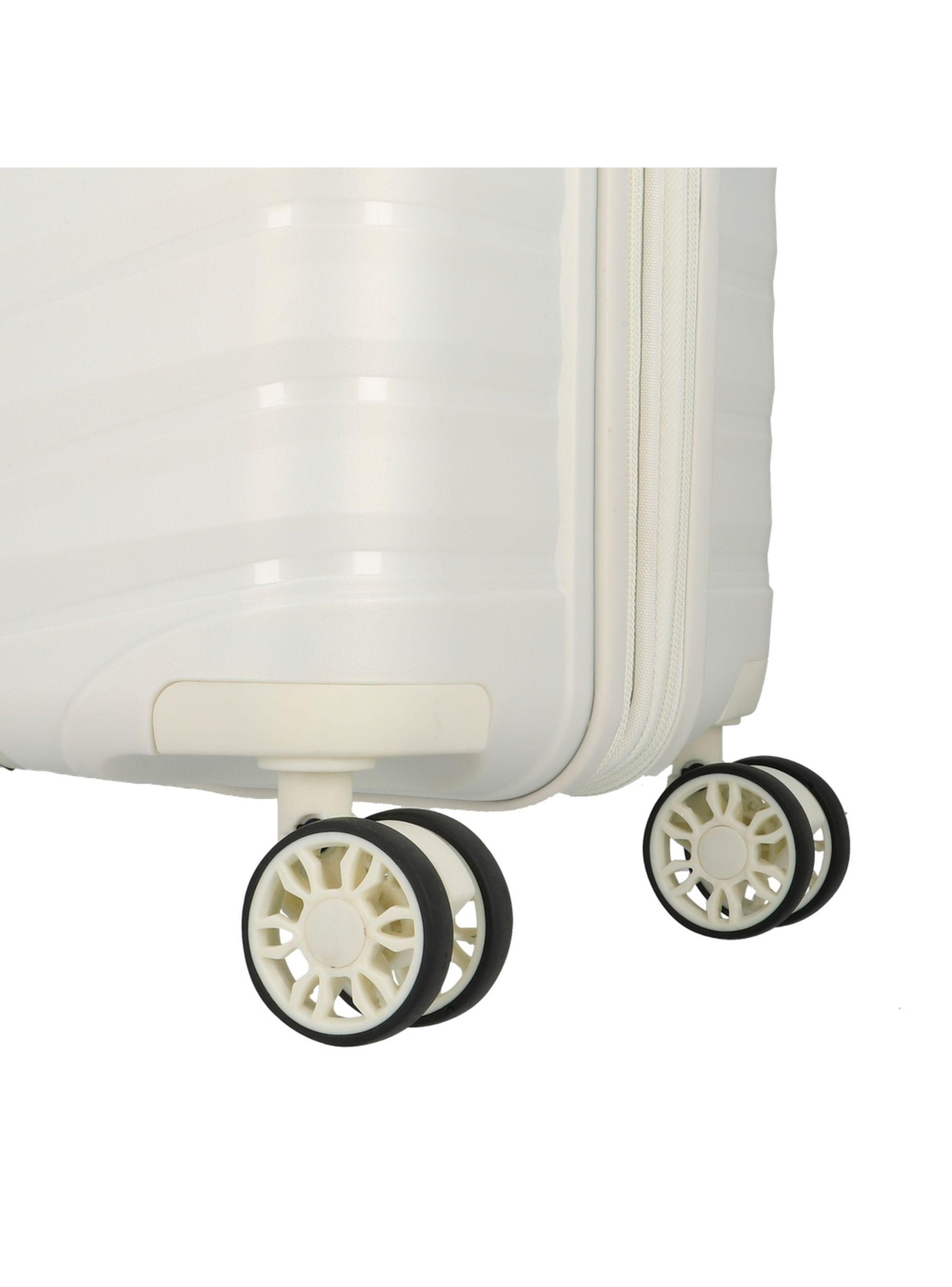 Maleta Grande Saxoline Titanium Blanco-7