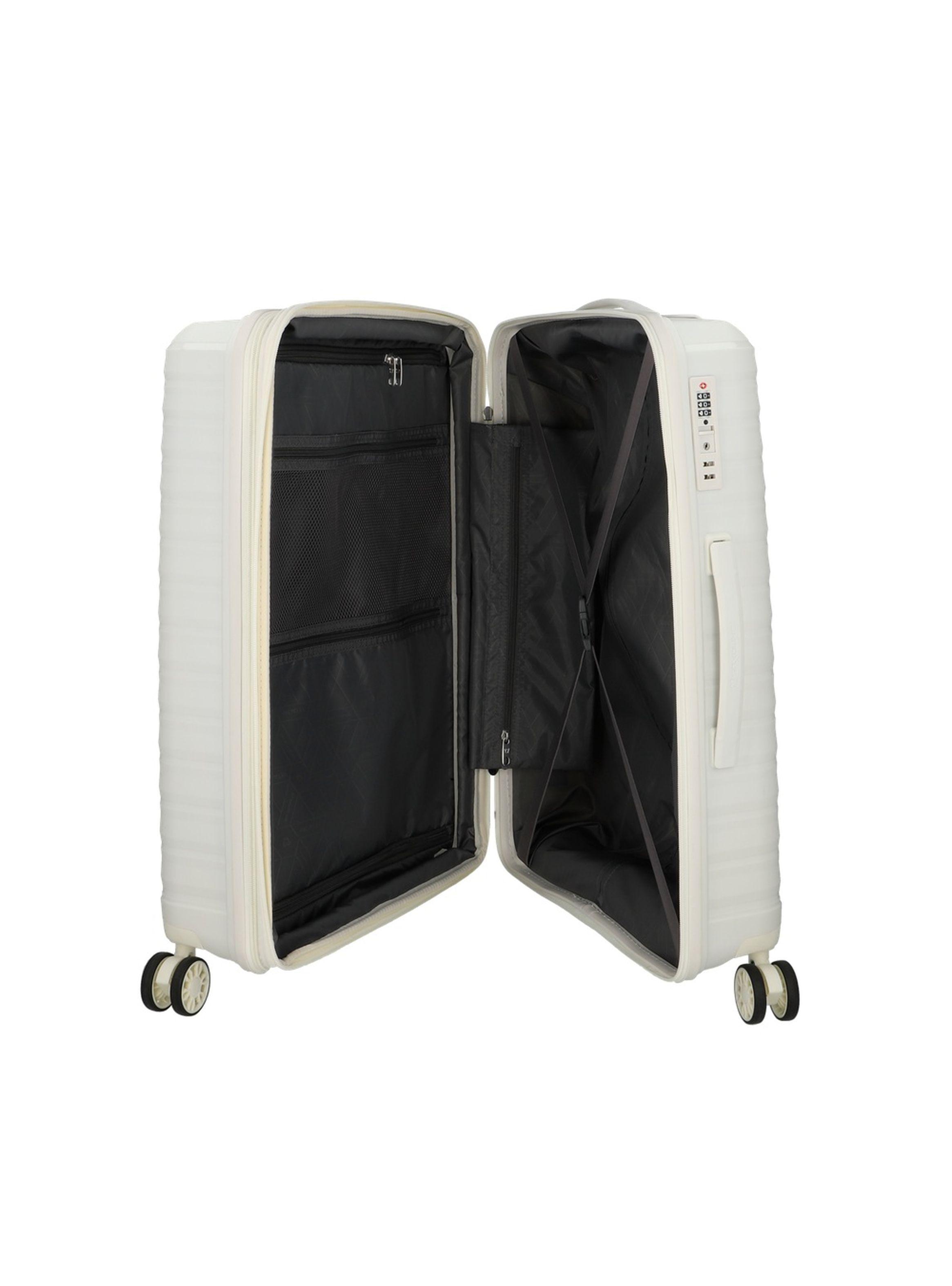 Maleta Grande Saxoline Titanium Blanco-3