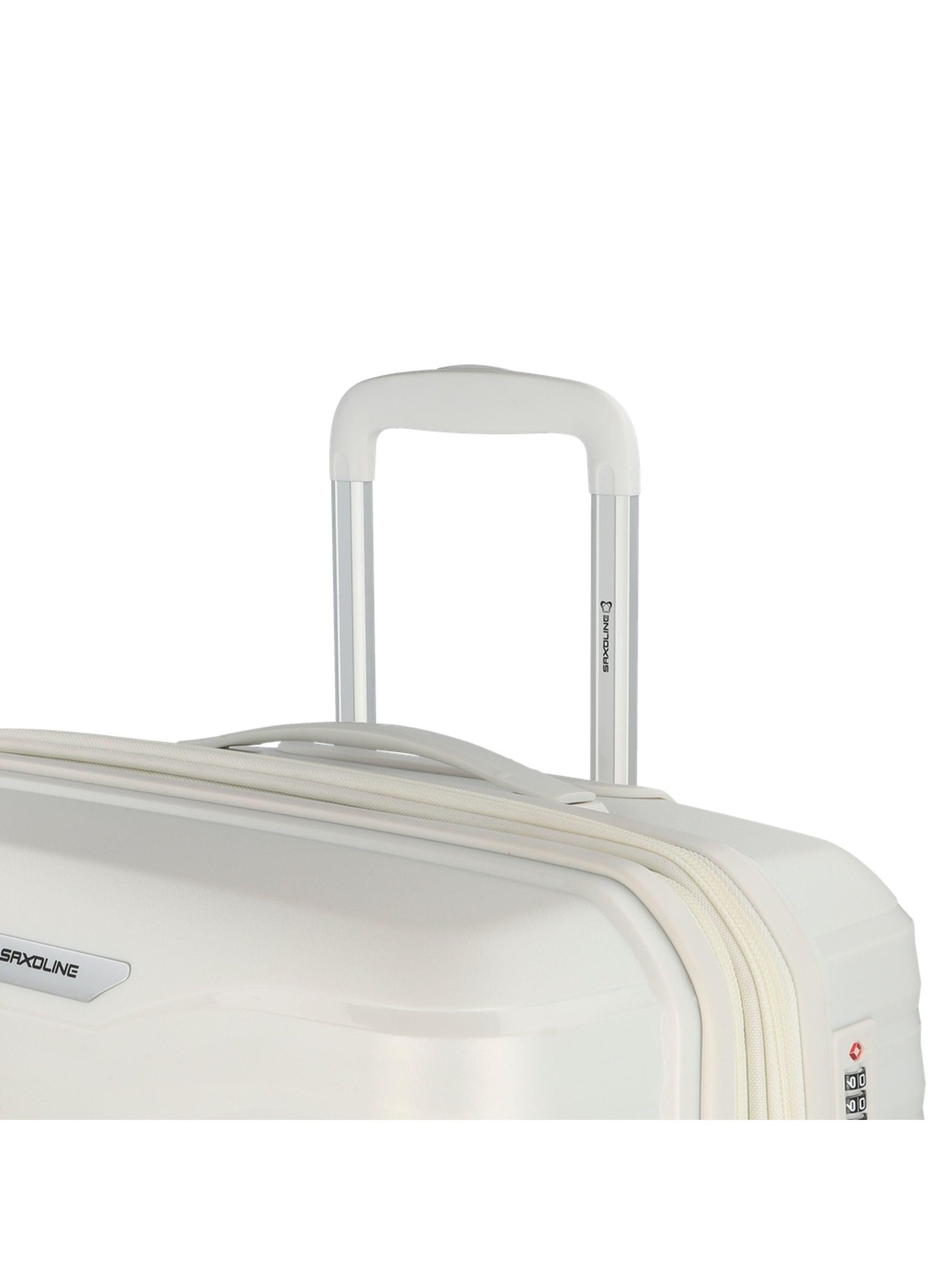 Maleta Grande Saxoline Titanium Blanco-8
