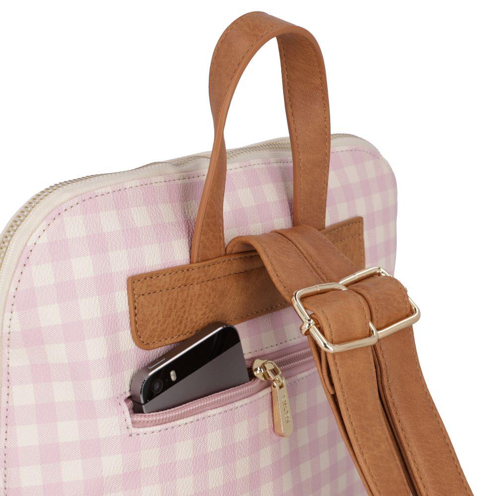Mochila Floriana Casual Rosado Secret L-8