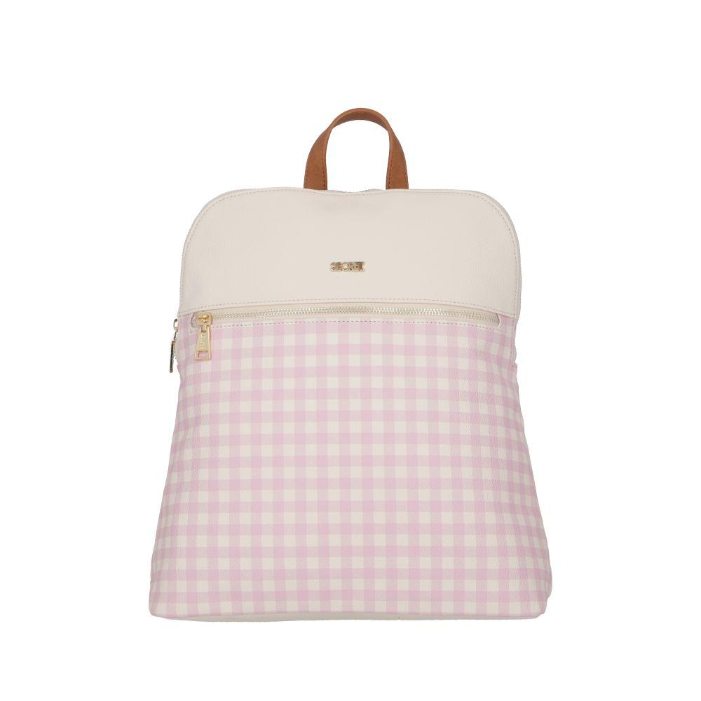 Mochila Floriana Casual Rosado Secret L-0