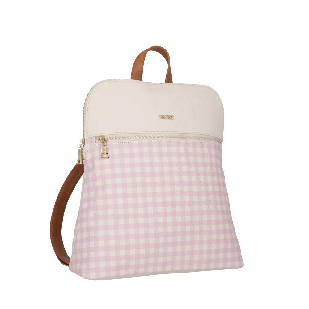 Mochila Floriana Casual Rosado Secret L-1