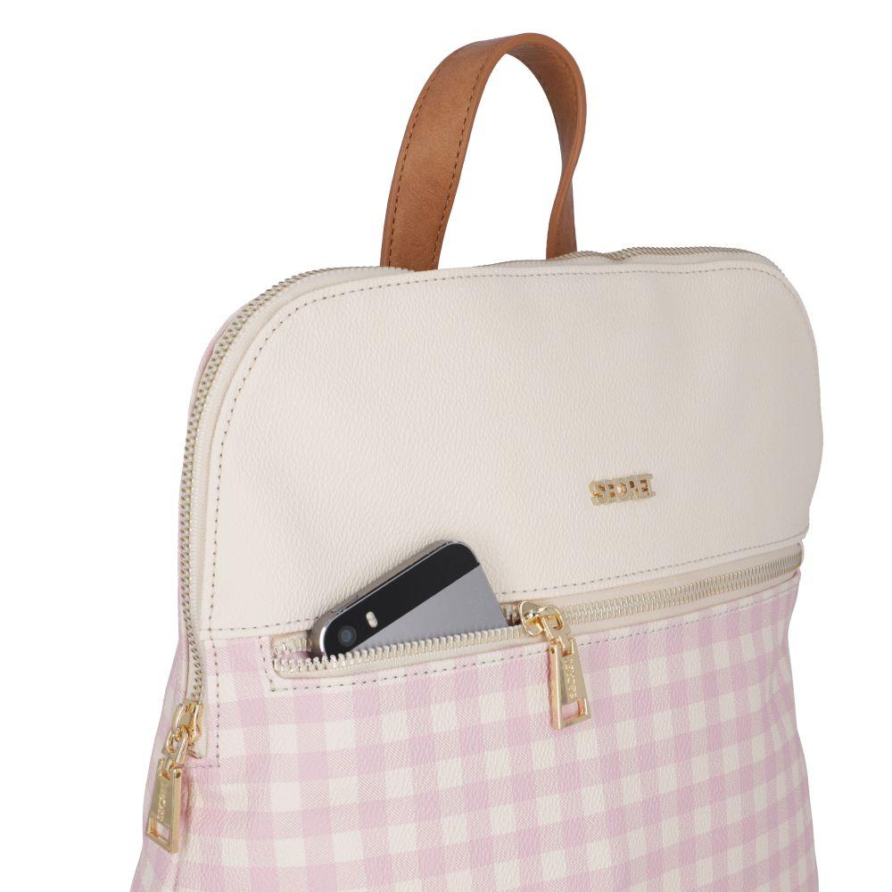 Mochila Floriana Casual Rosado Secret L-9