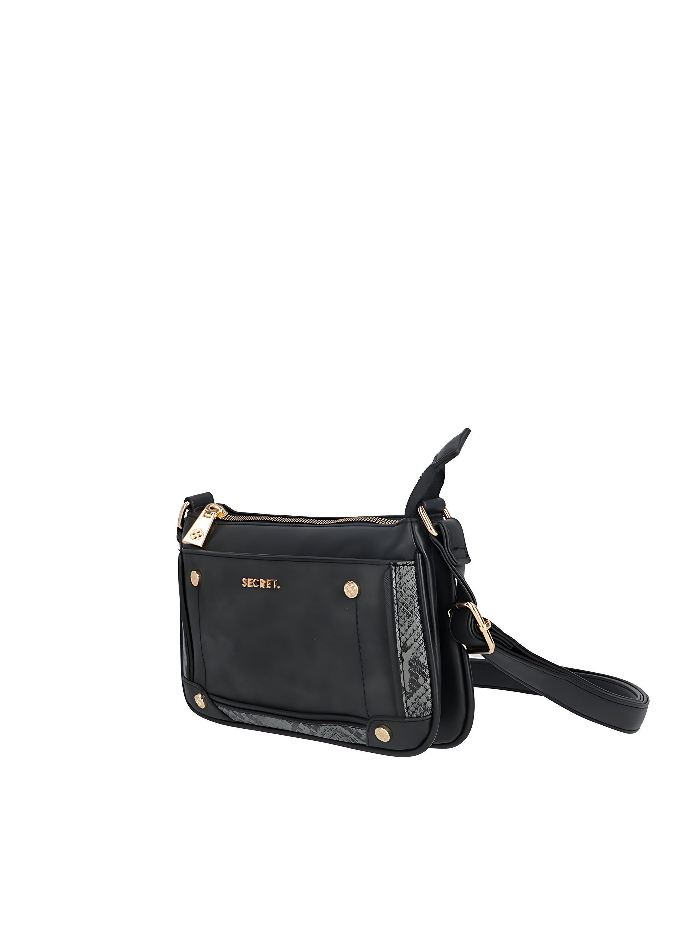 Bandolera Secret Melrose FW24 Negro S-1