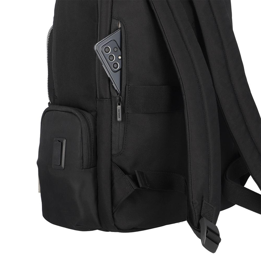 Mochila para notebook mujer Uptown Chic negra 15"-9