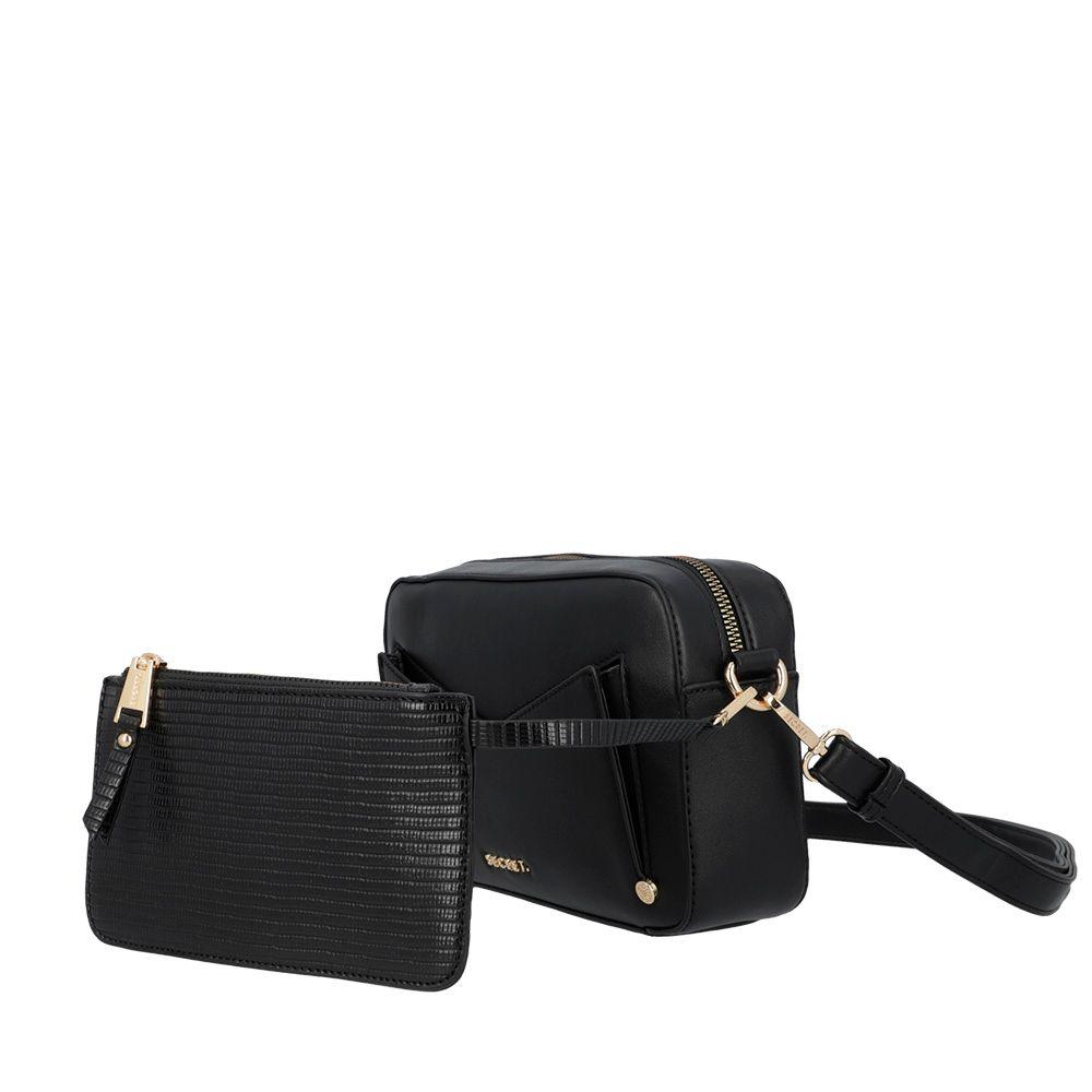 Bandolera Grecia negra S-16