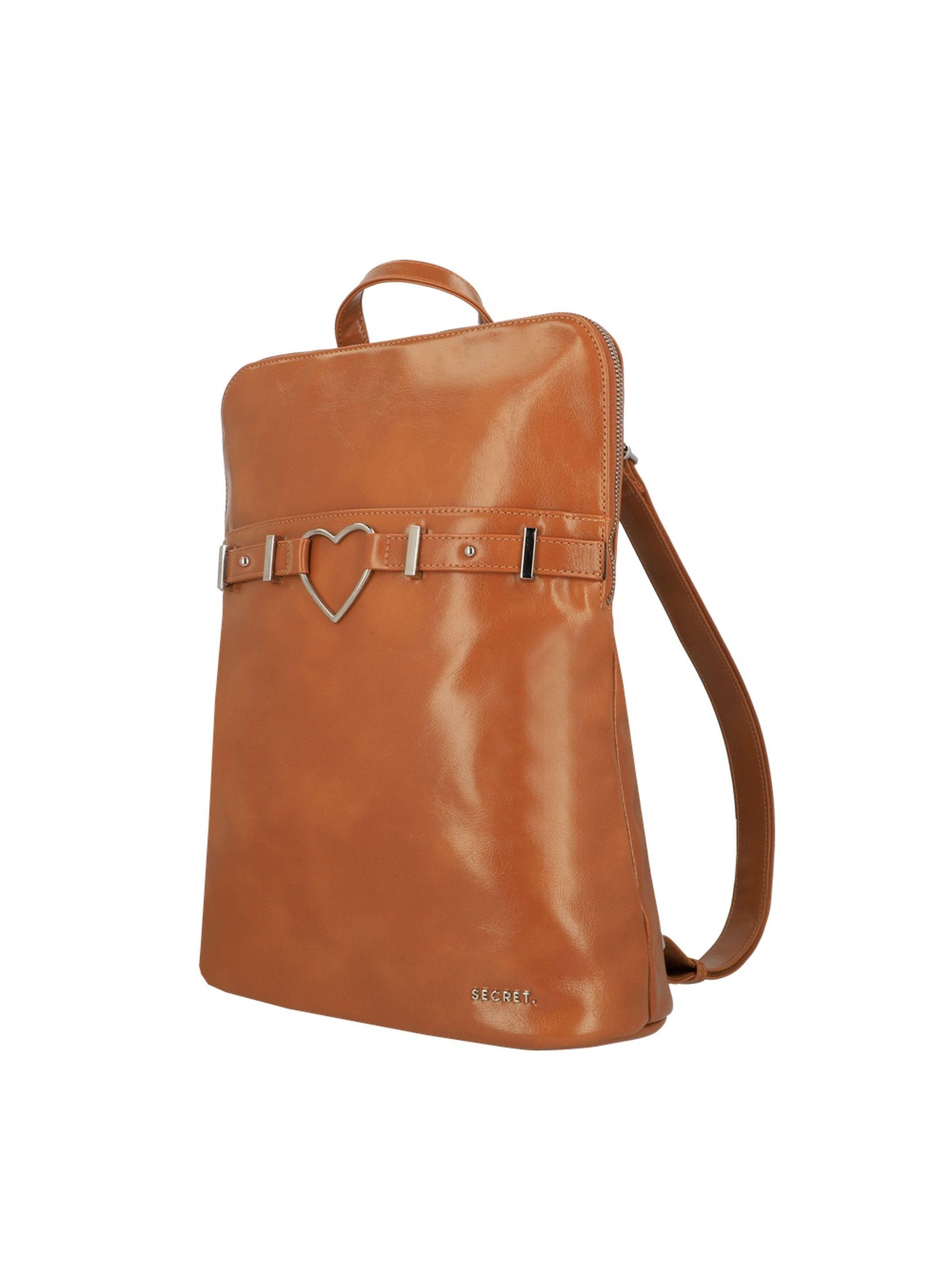 Mochila Notebook Secret Seguras SC6 Café 15"-1