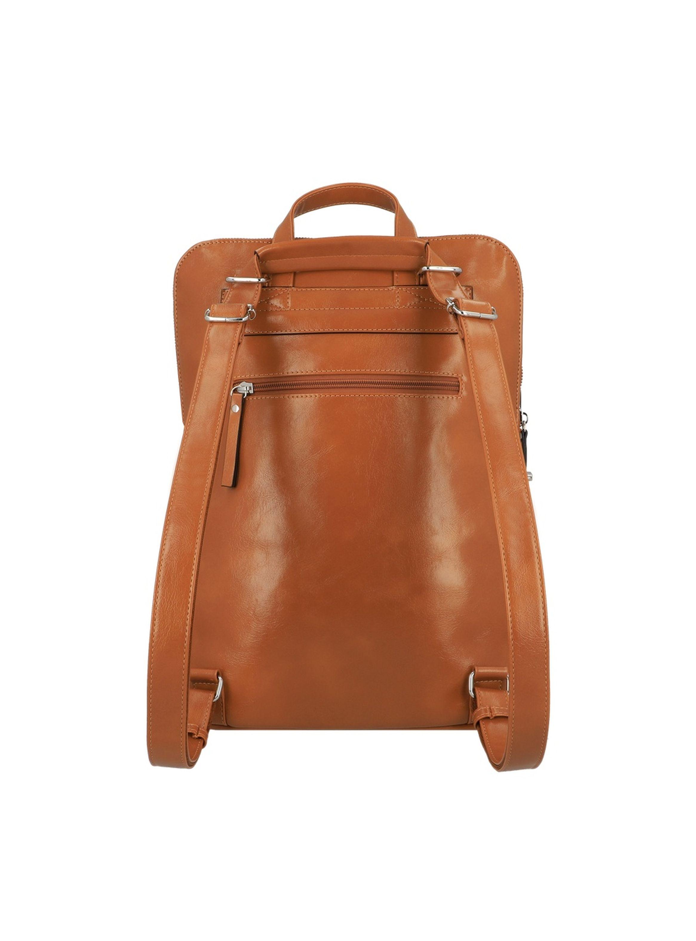 Mochila Notebook Secret Seguras SC6 Café 15"-2