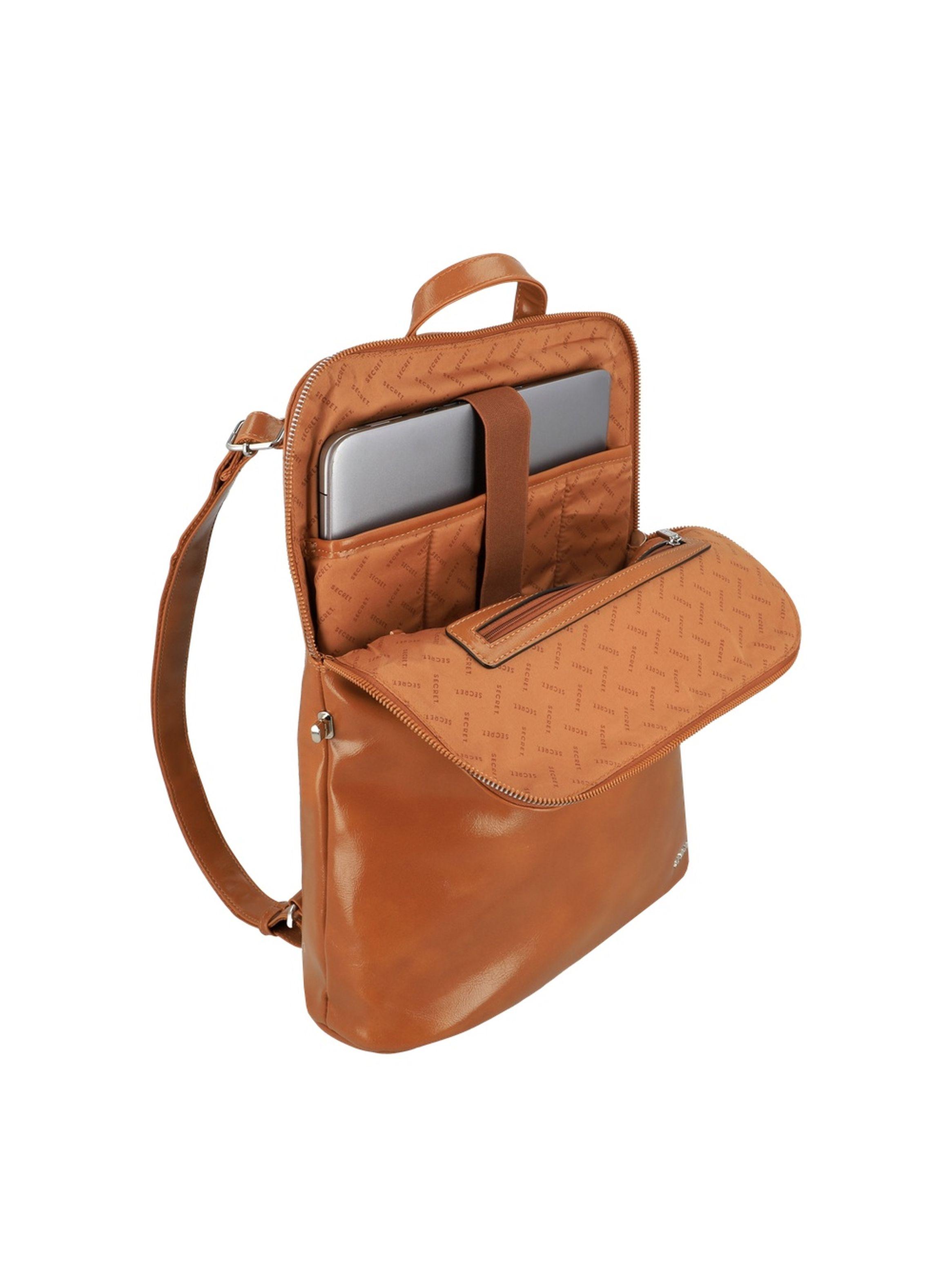 Mochila Notebook Secret Seguras SC6 Café 15"-3