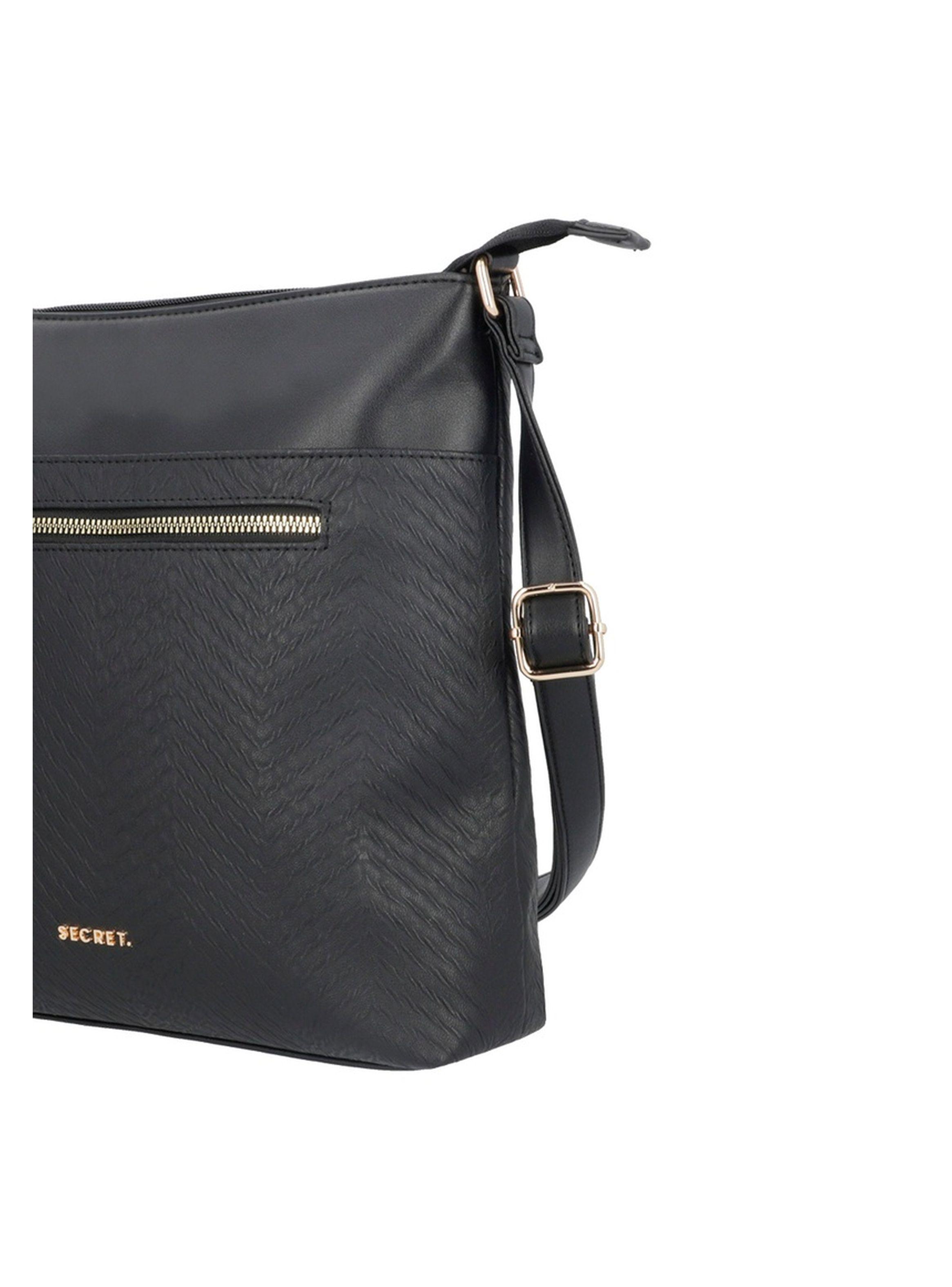 Bandolera Secret Melborune FW25 Negro M-4