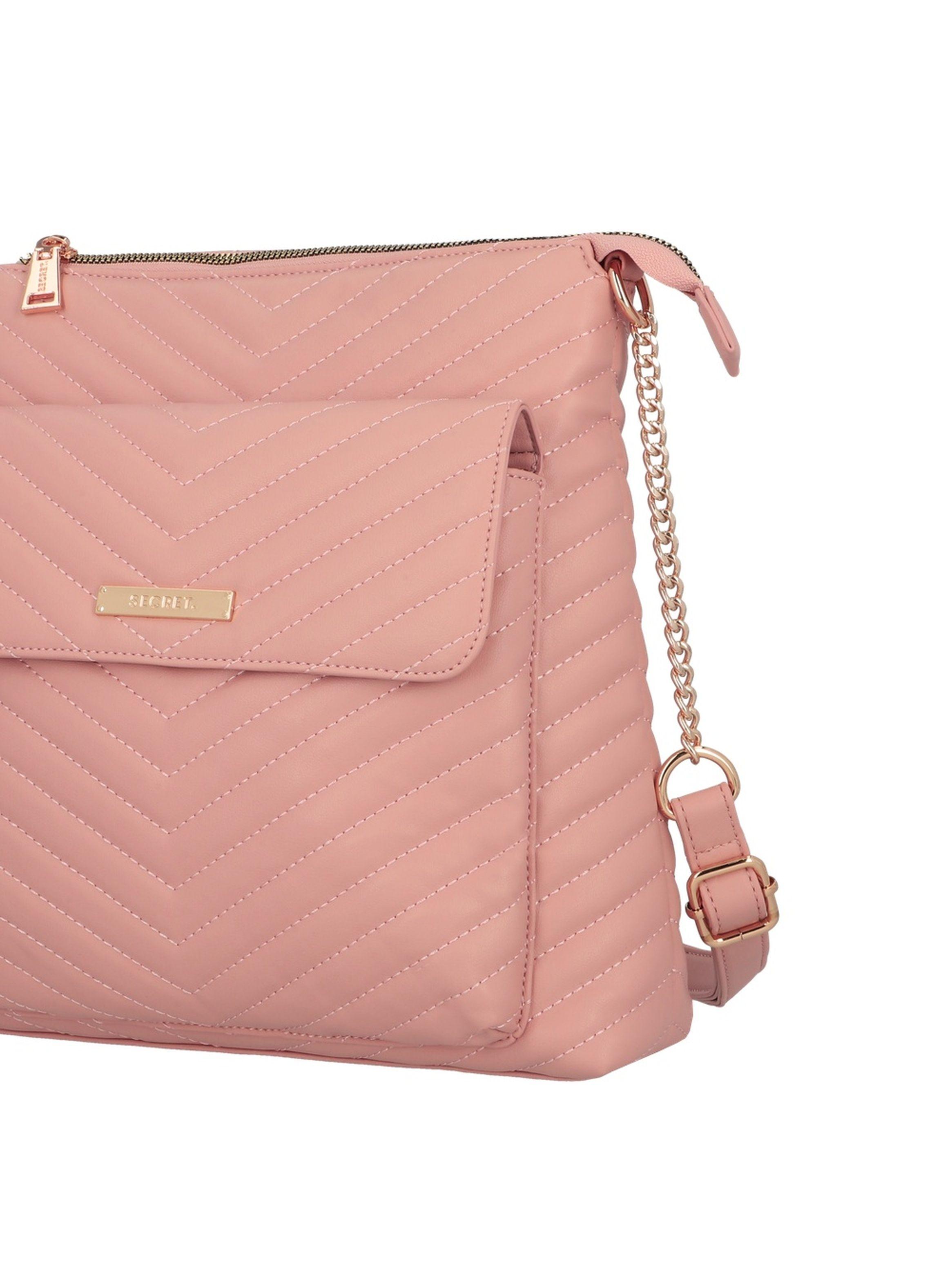 Bandolera Secret Versalles FW25 M Rosado-4
