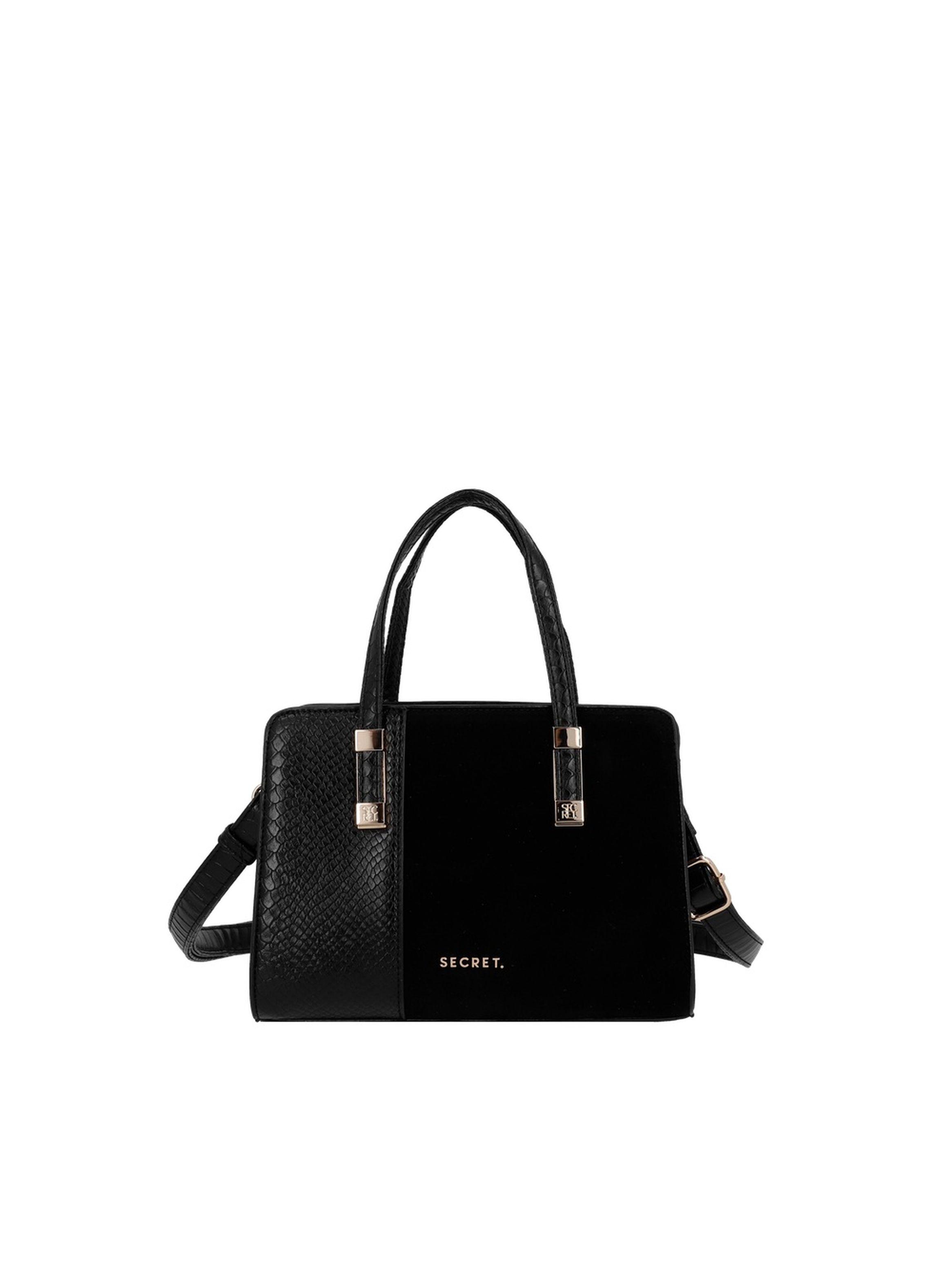 Cartera Bandolera Secret Zagreb SC7 Pequeña Negro-0