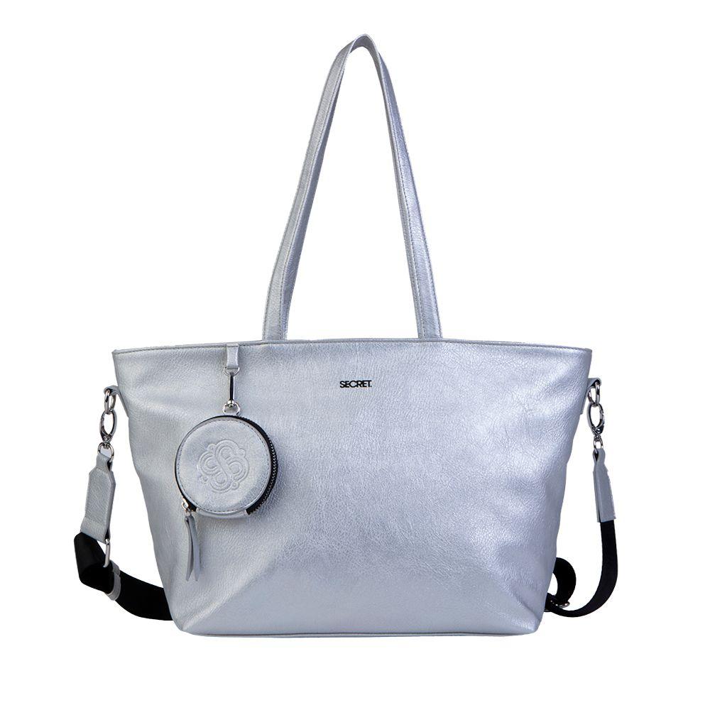 Cartera Austin Plateada Secret-0