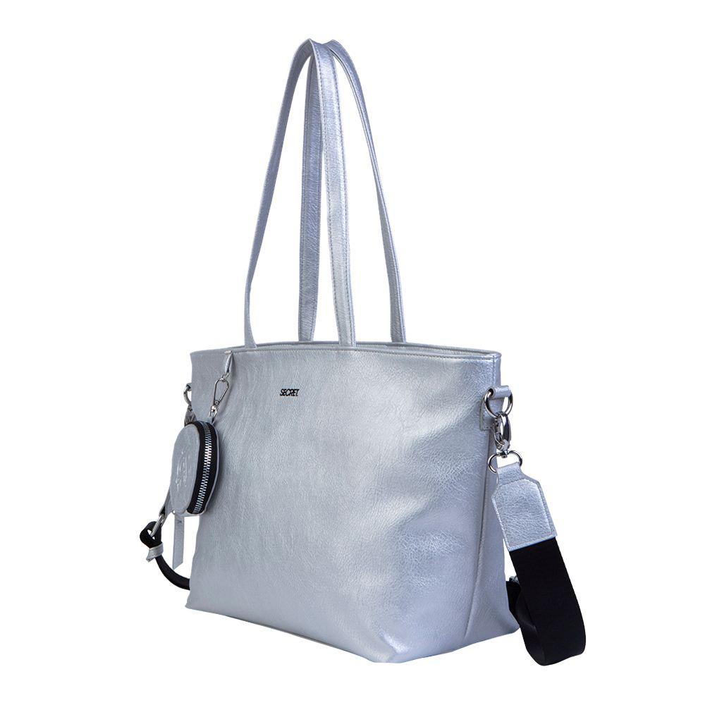 Cartera Austin Plateada Secret-1