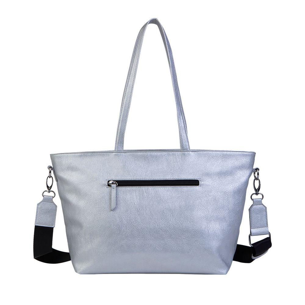 Cartera Austin Plateada Secret-2