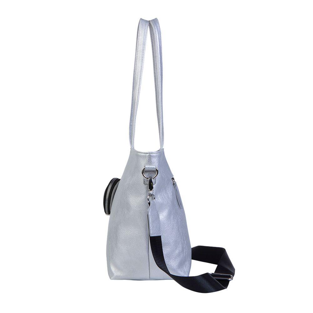 Cartera Austin Plateada Secret-4