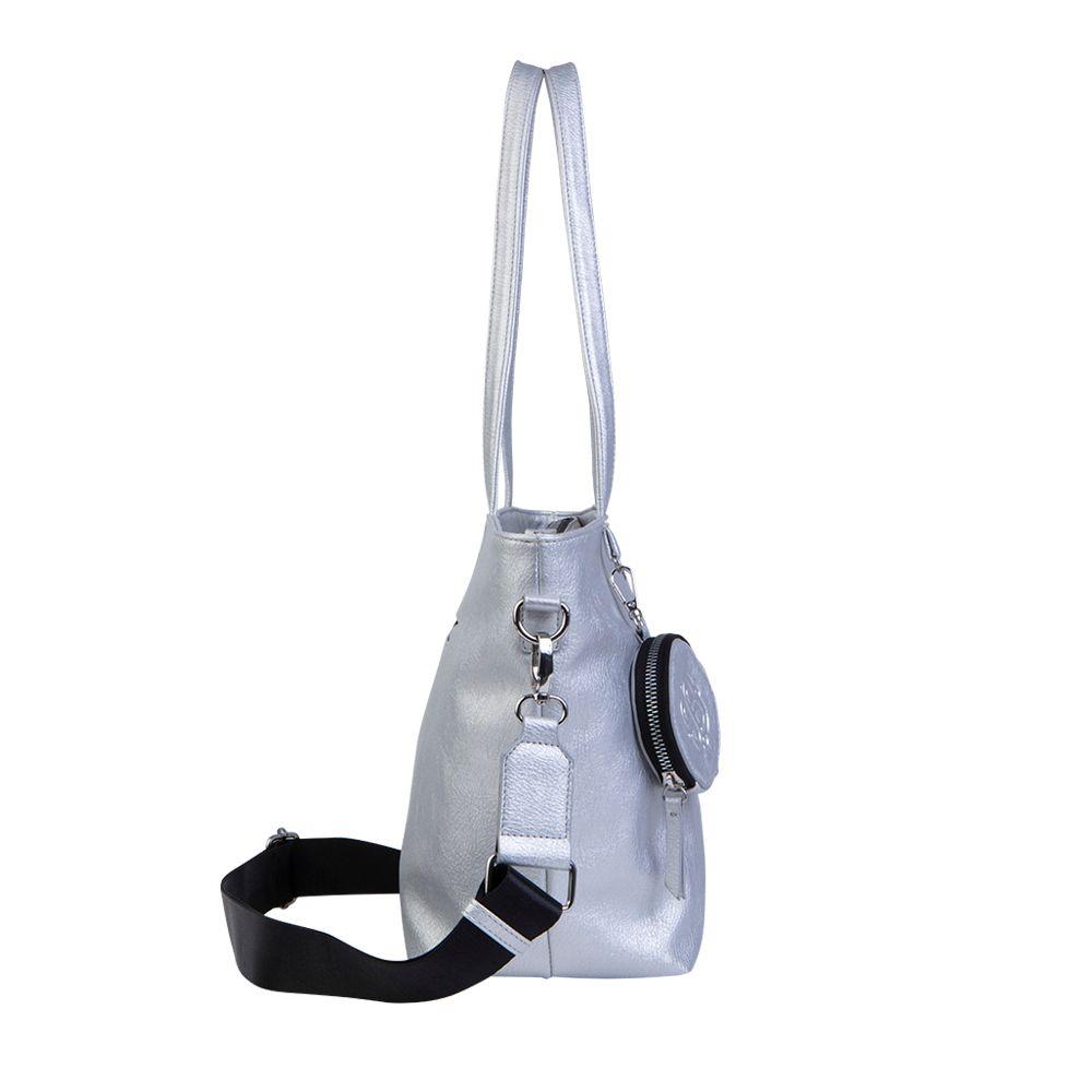 Cartera Austin Plateada Secret-5