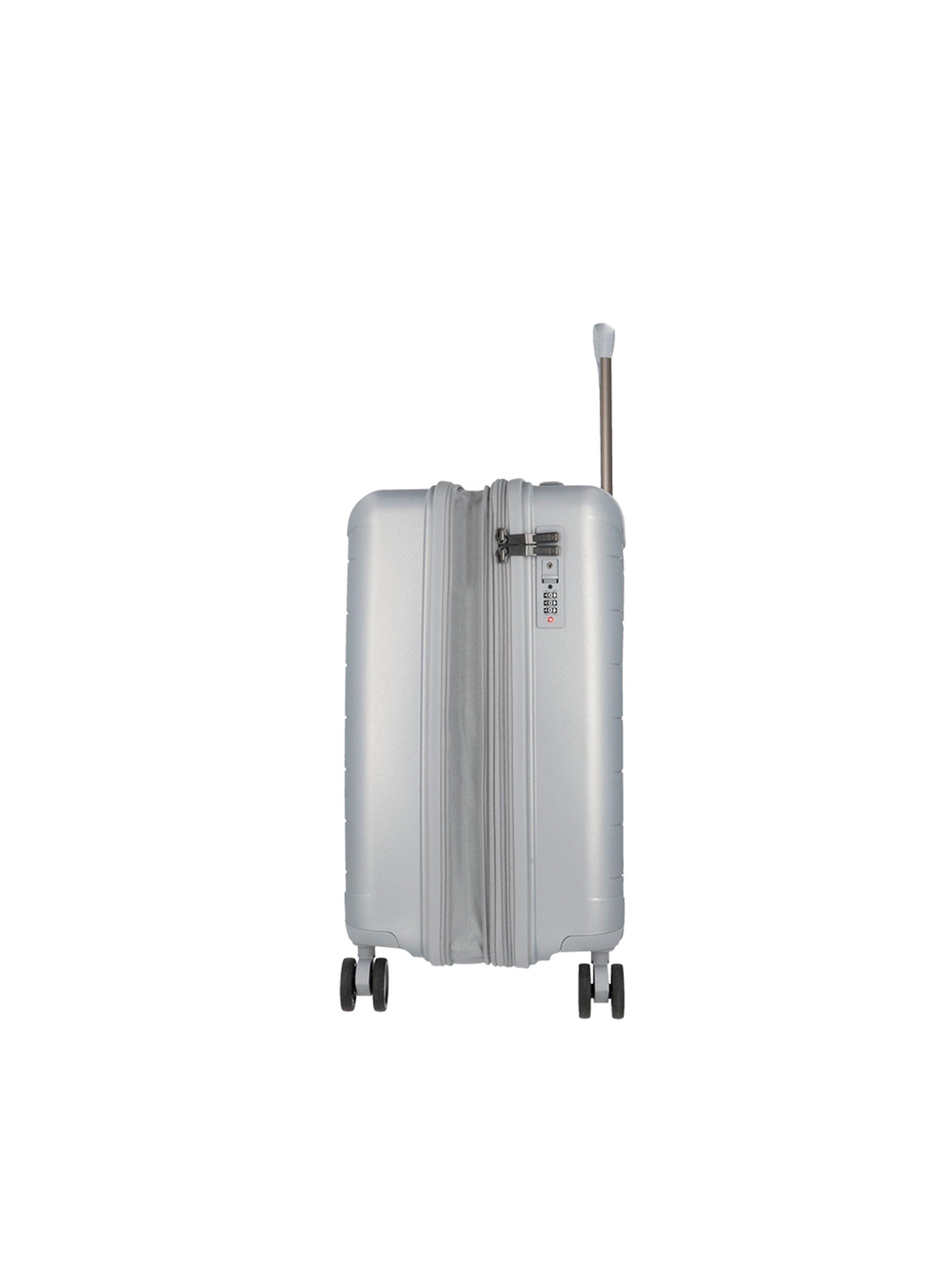 Maleta de Cabina Saxoline Moonstone Plateado-6