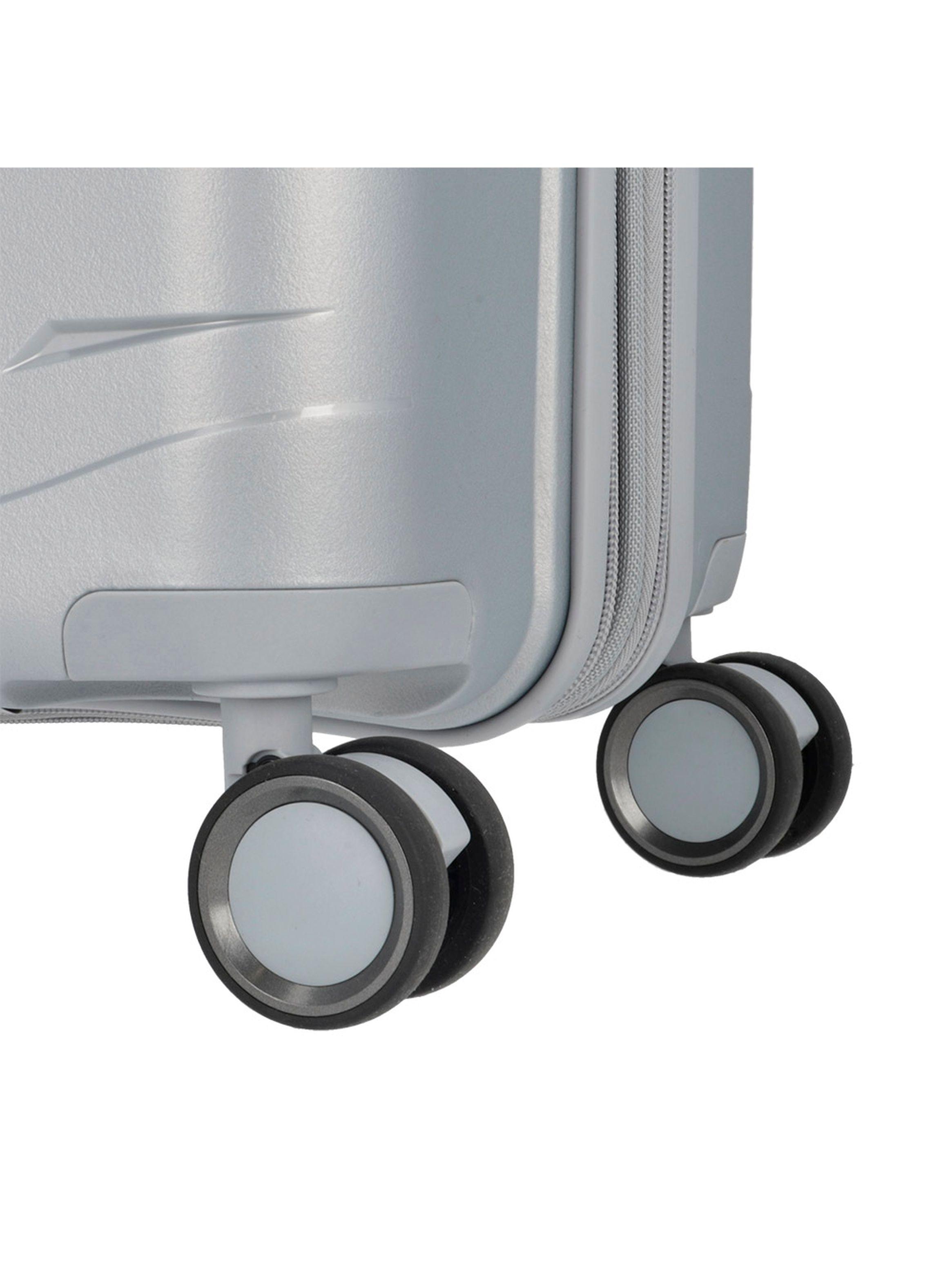 Maleta de Cabina Saxoline Moonstone Plateado-7