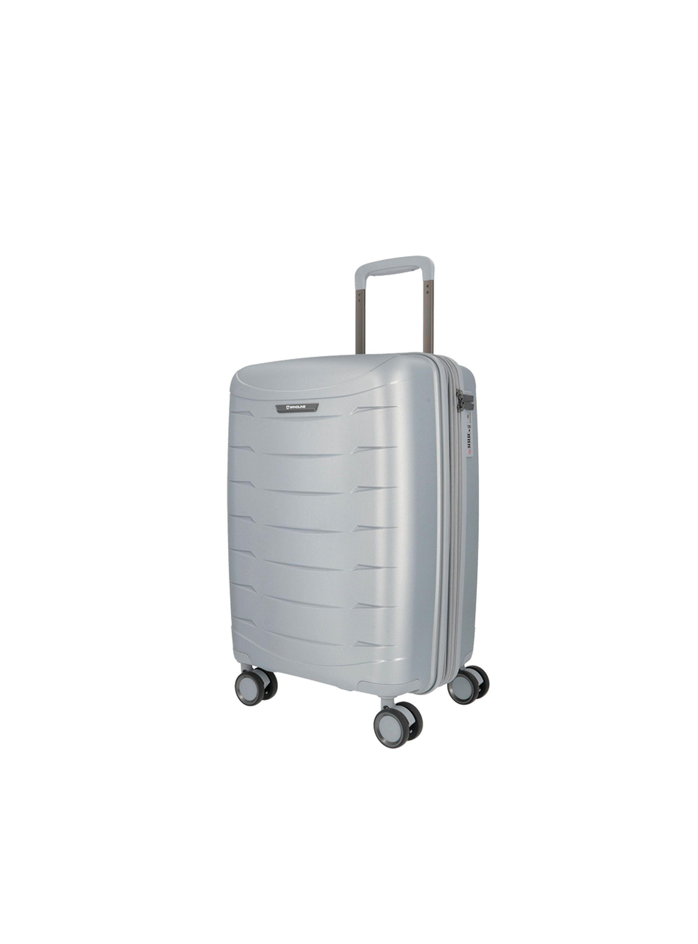 Maleta de Cabina Saxoline Moonstone Plateado-1