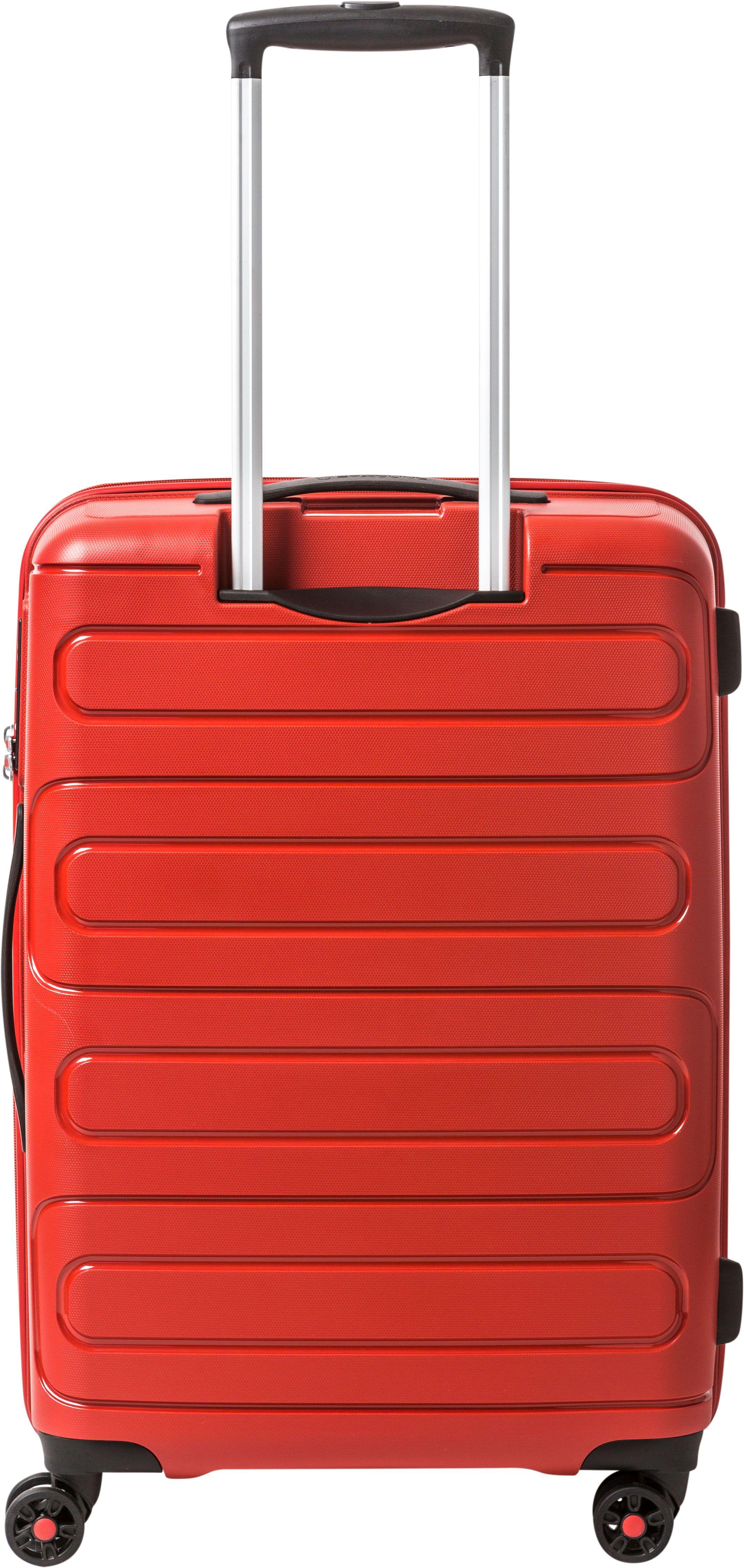 Maleta Mediana Saxoline Fortress Rojo-2