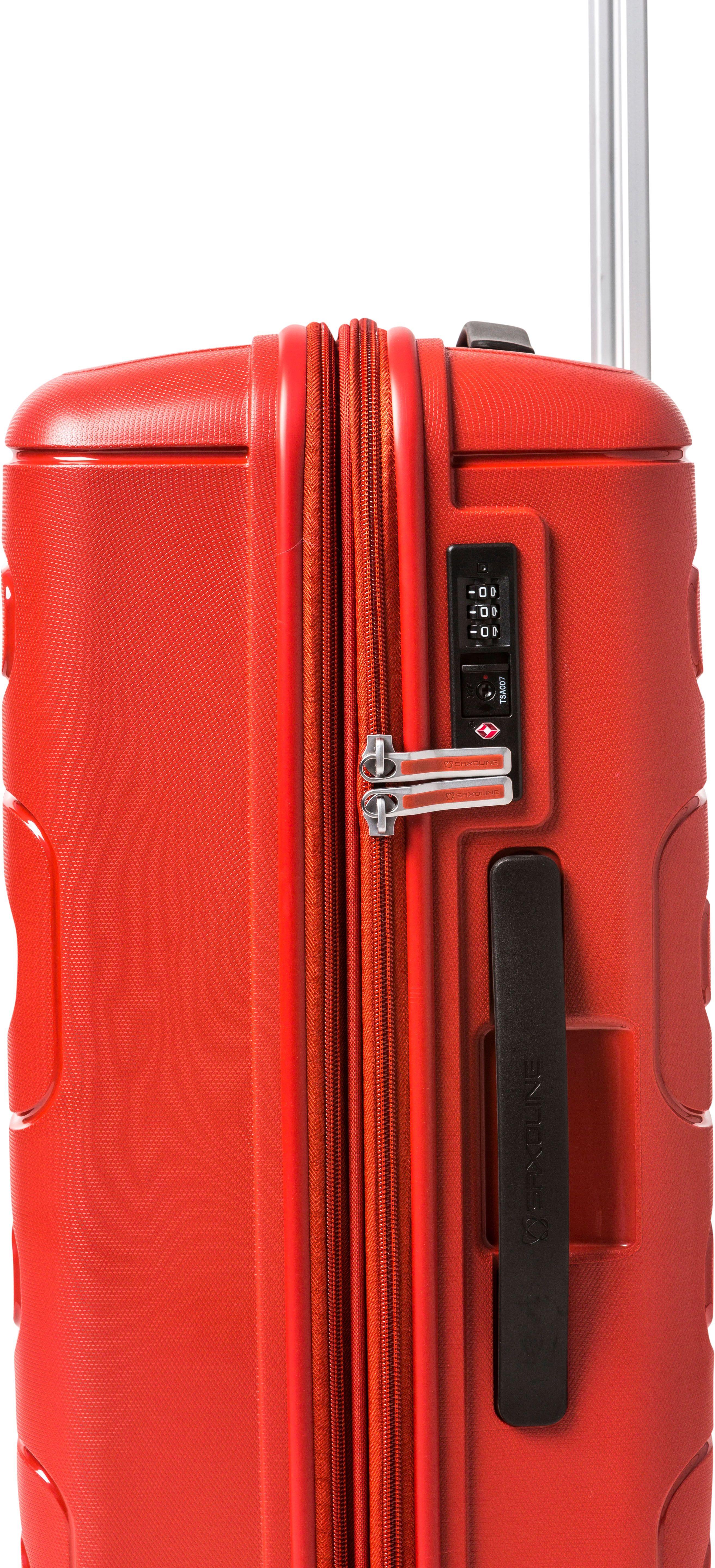 Maleta Mediana Saxoline Fortress Rojo-4