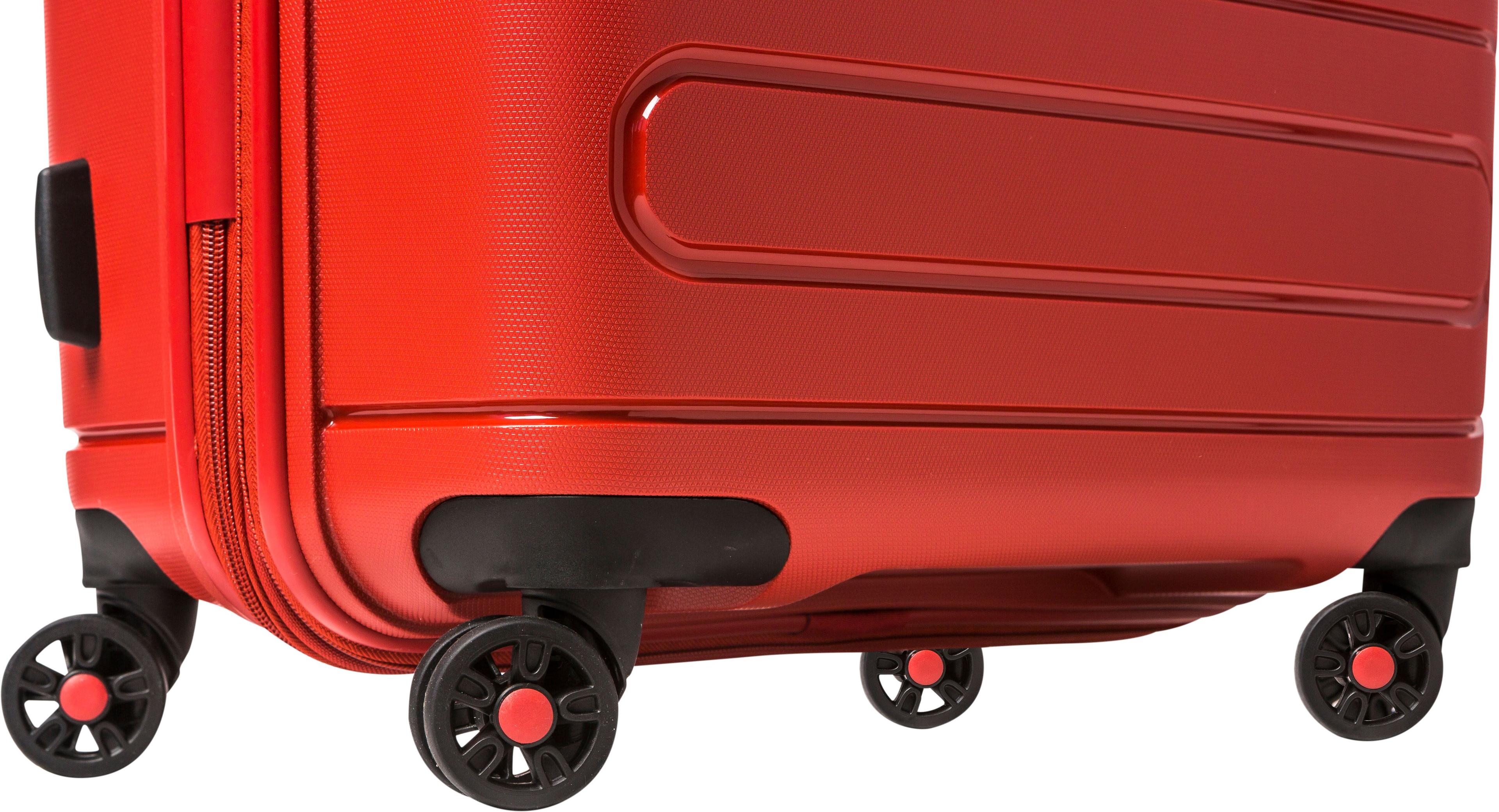 Maleta Mediana Saxoline Fortress Rojo-5