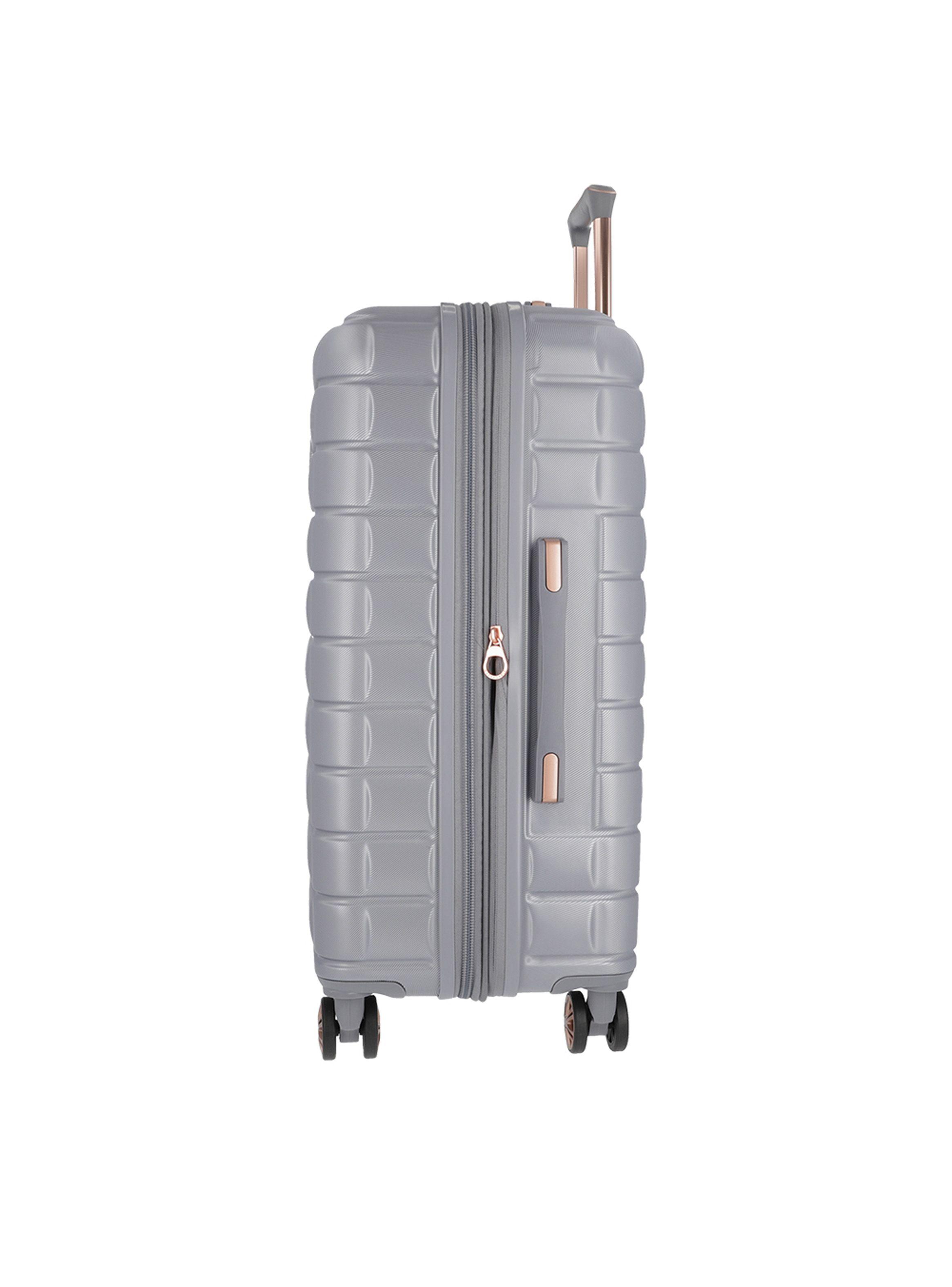 Maleta Grande Saxoline Spinwave Gris-4